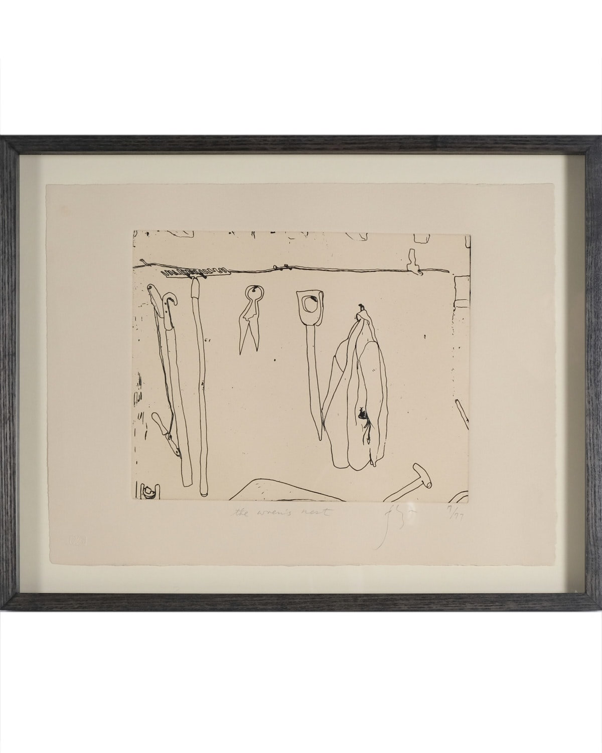 Work by Barry Flanagan
