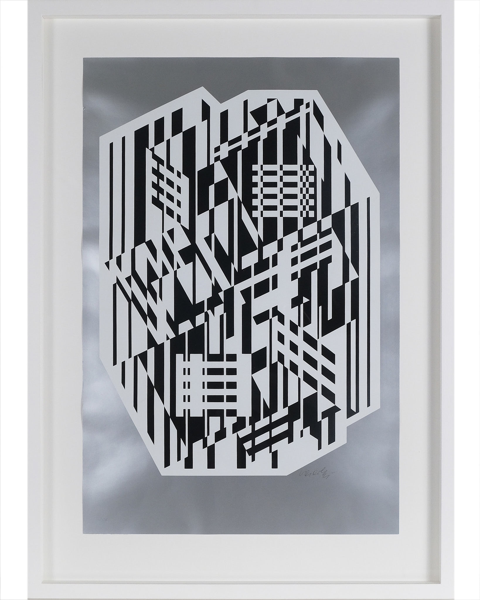 Work by Victor Vasarely