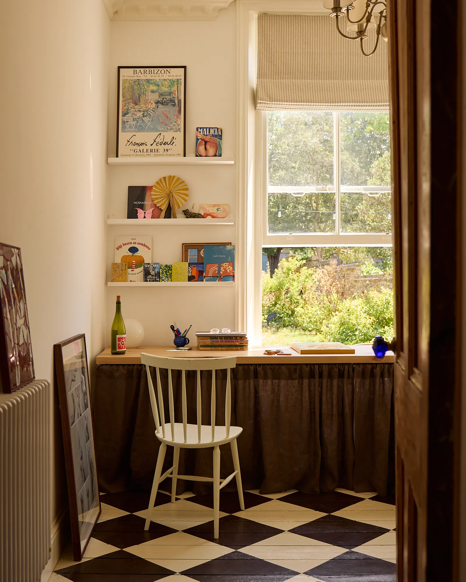 Charlie and his wife Rosie both work from home so it is always a hive of creativity.