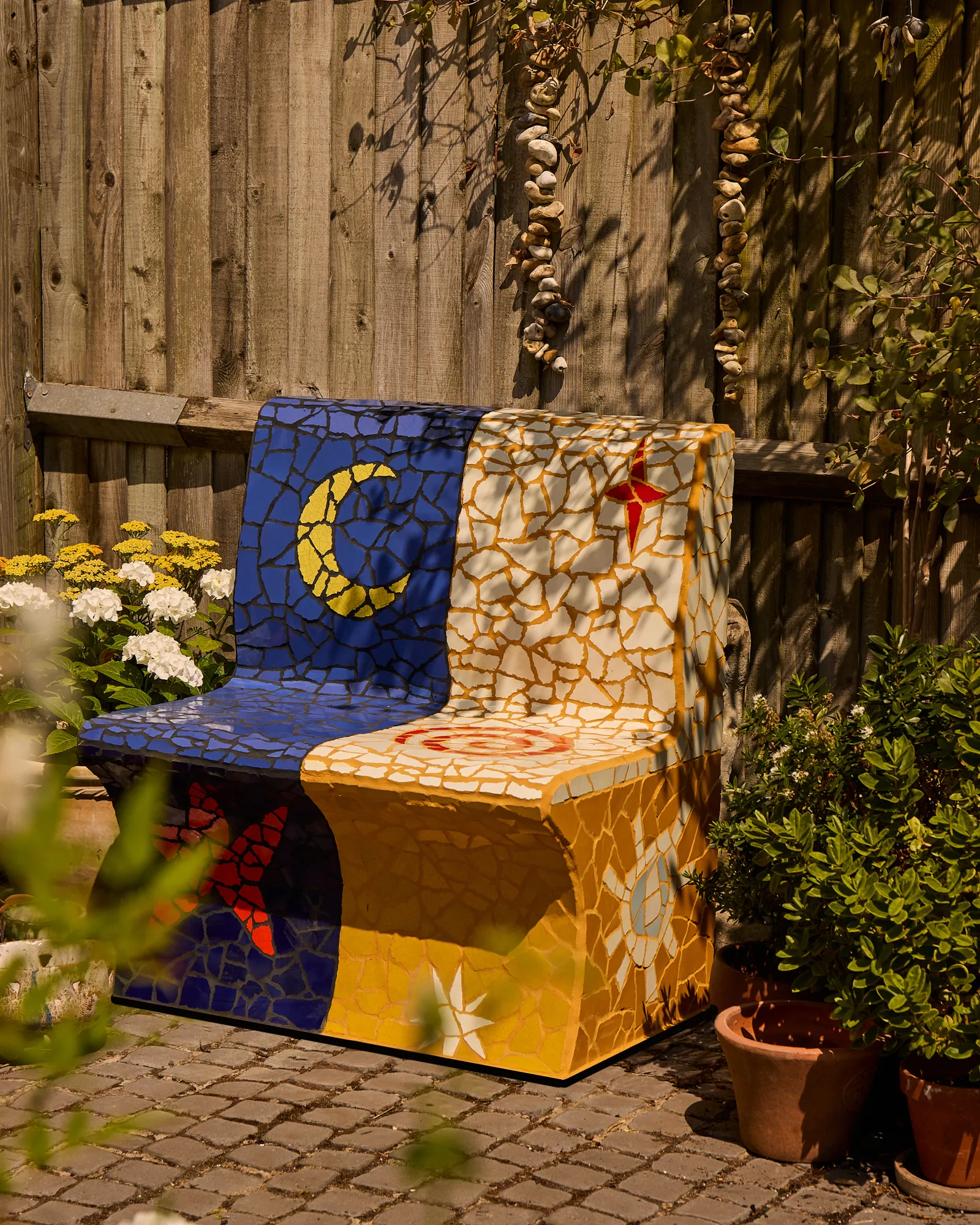 The house is simply an extension of Charlie's practice: joyful, colourful and always evolving, much like the gardens that continue to inspire him.