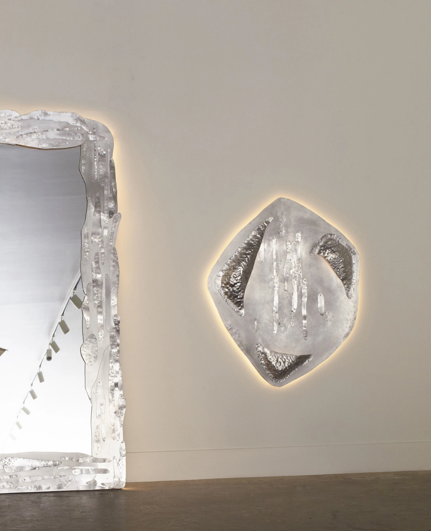 Metal Patchwork Wall Light