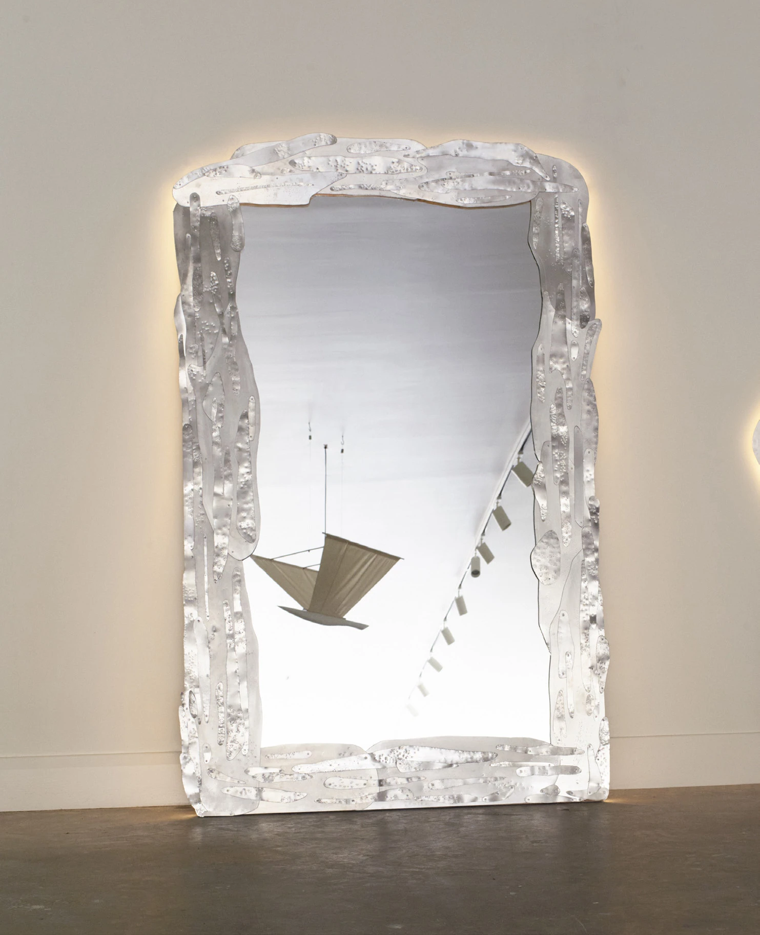 Metal Patchwork Mirror