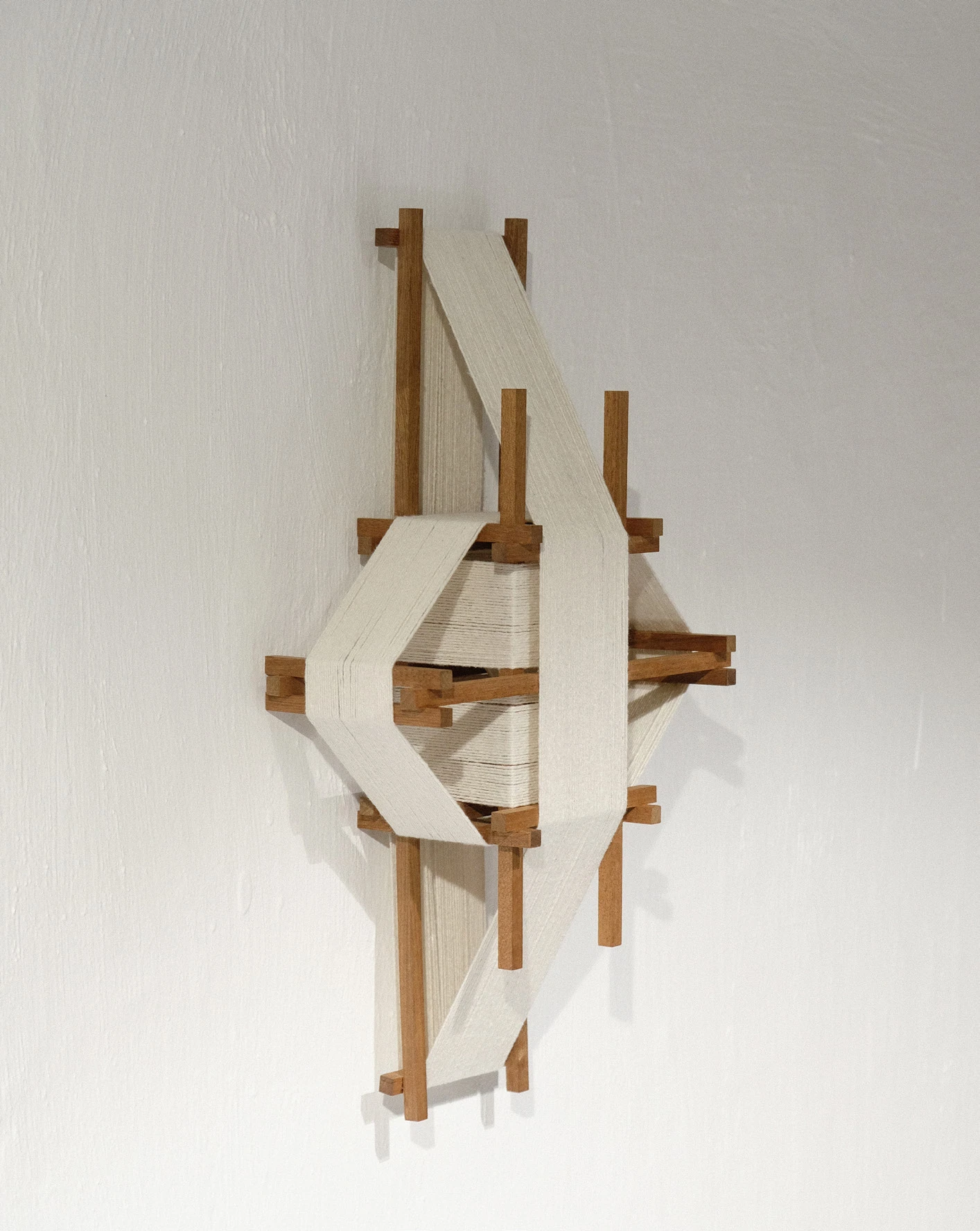 Wall light with 103m of string