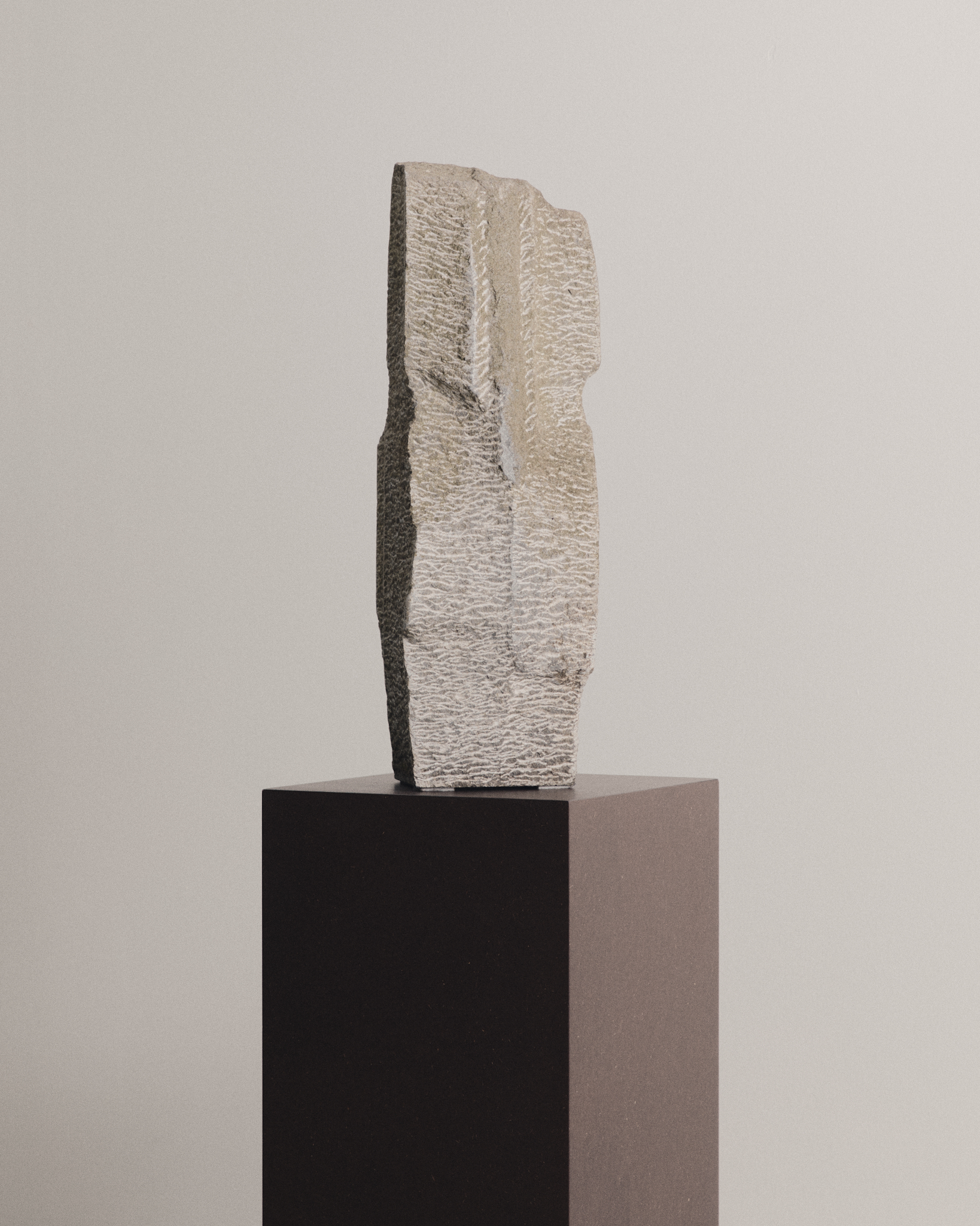 Abstract sculpture by Pol Lemaire, signed