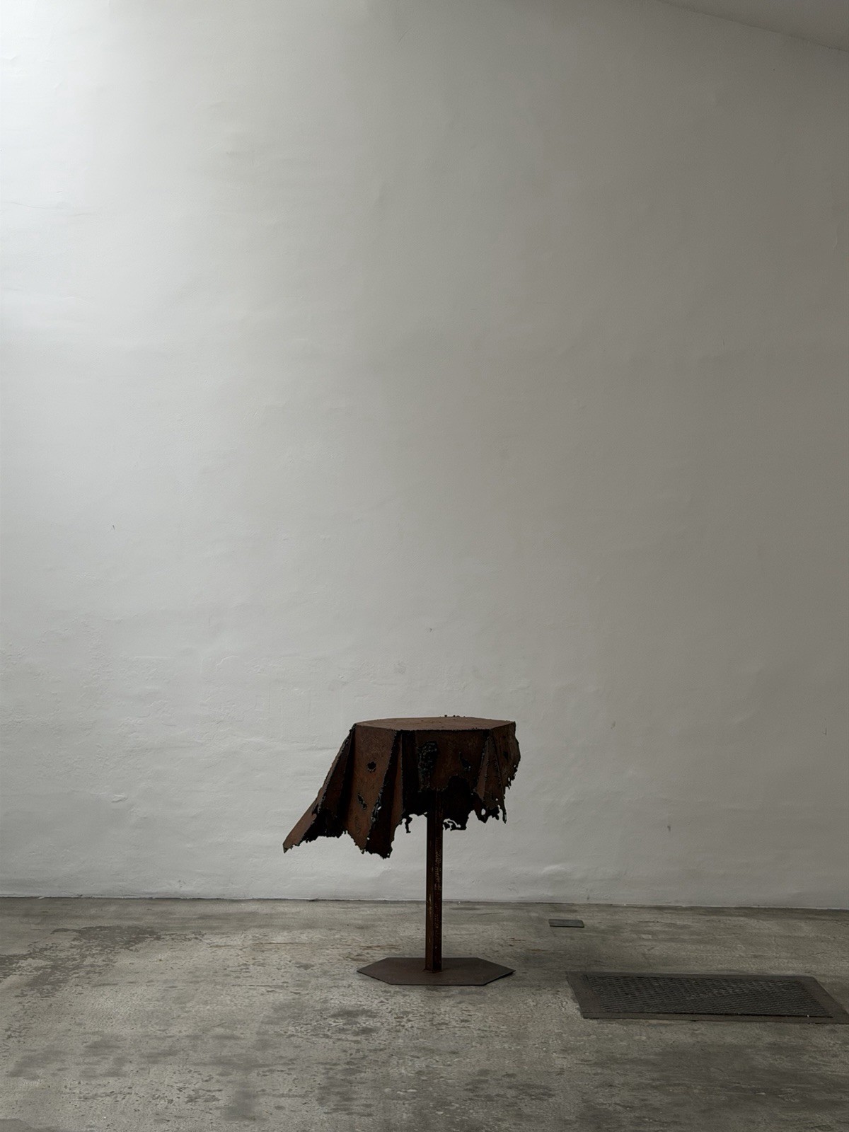 Unknown, Sculptural Metal Table, Studio Production