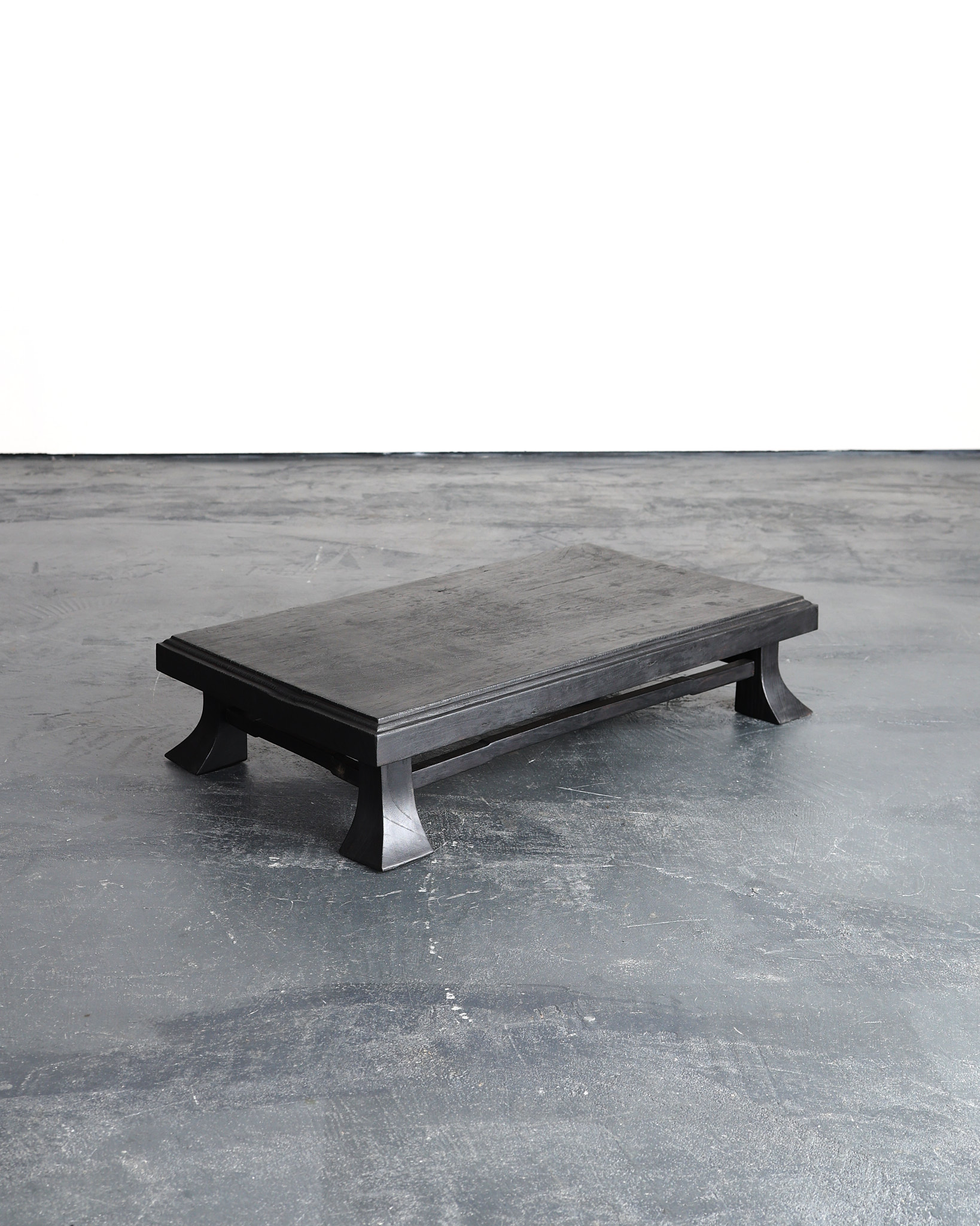 C.1920s Charred Cedar Japanese Coffee/Tea Table