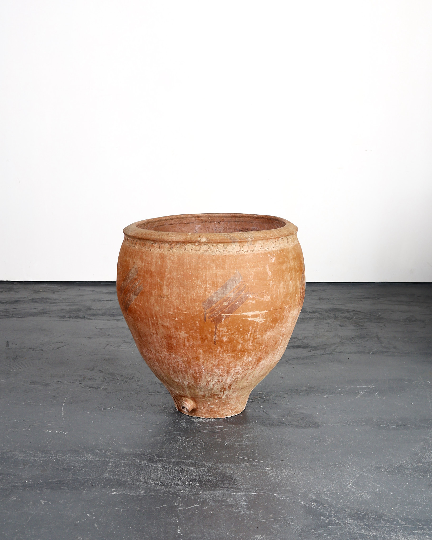 XL 19th C. Terracotta Calanda Vessel