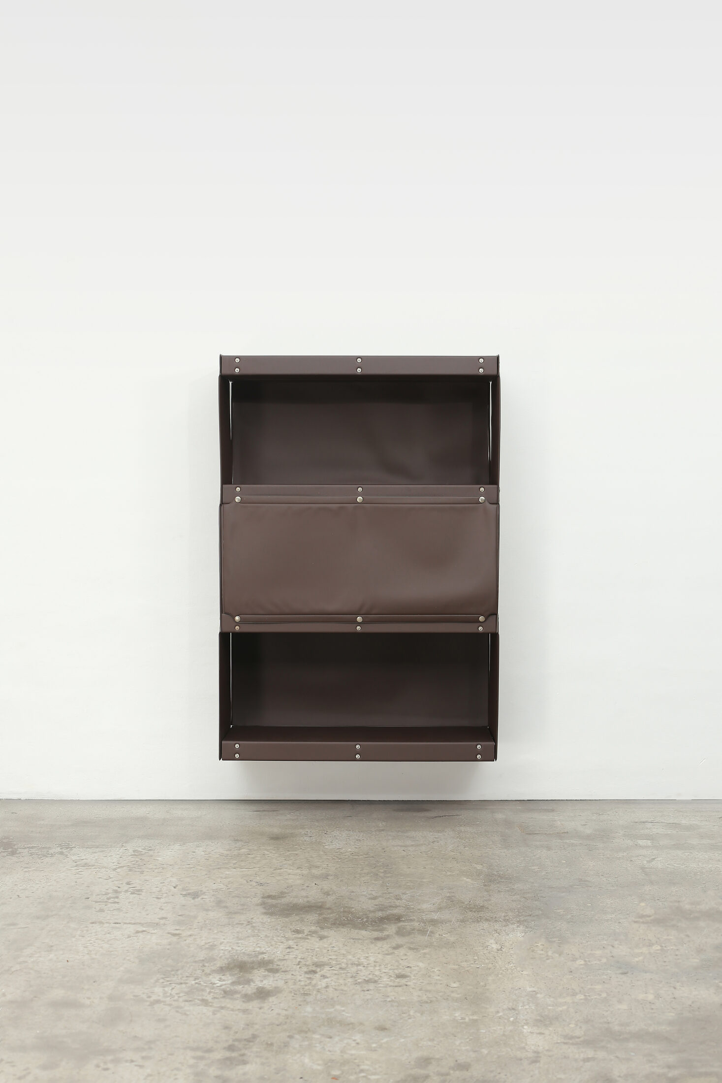 Softline Shelving System, Brown Triple Unit