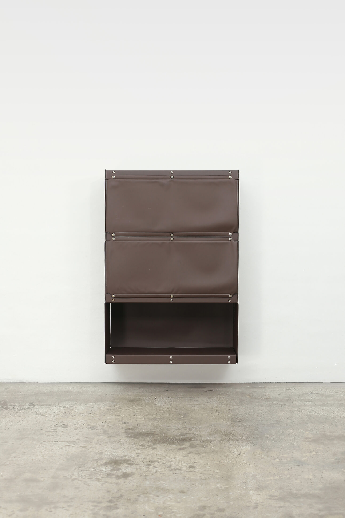 Softline Shelving System, Brown Triple Unit