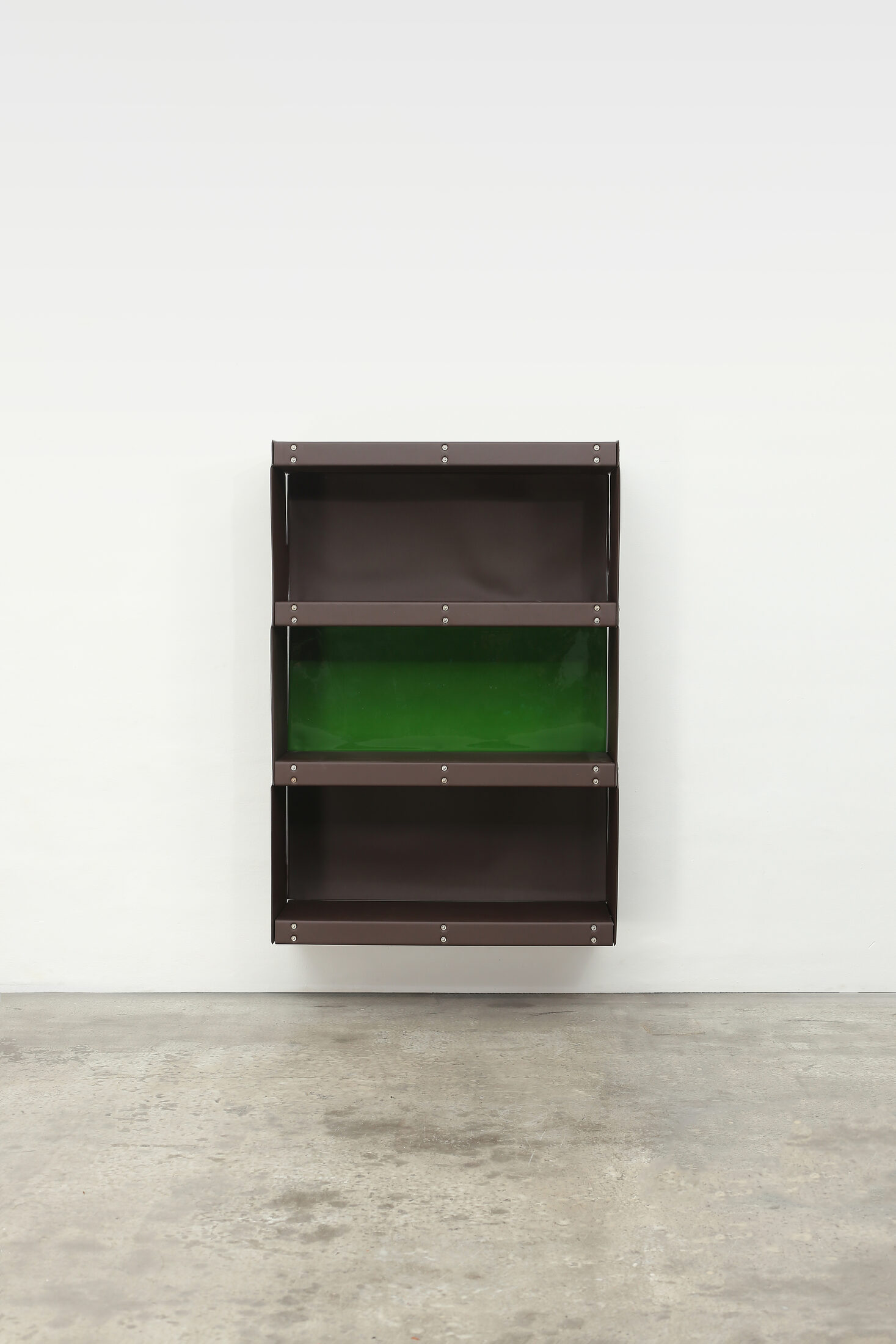Softline Shelving System, Brown Triple Unit