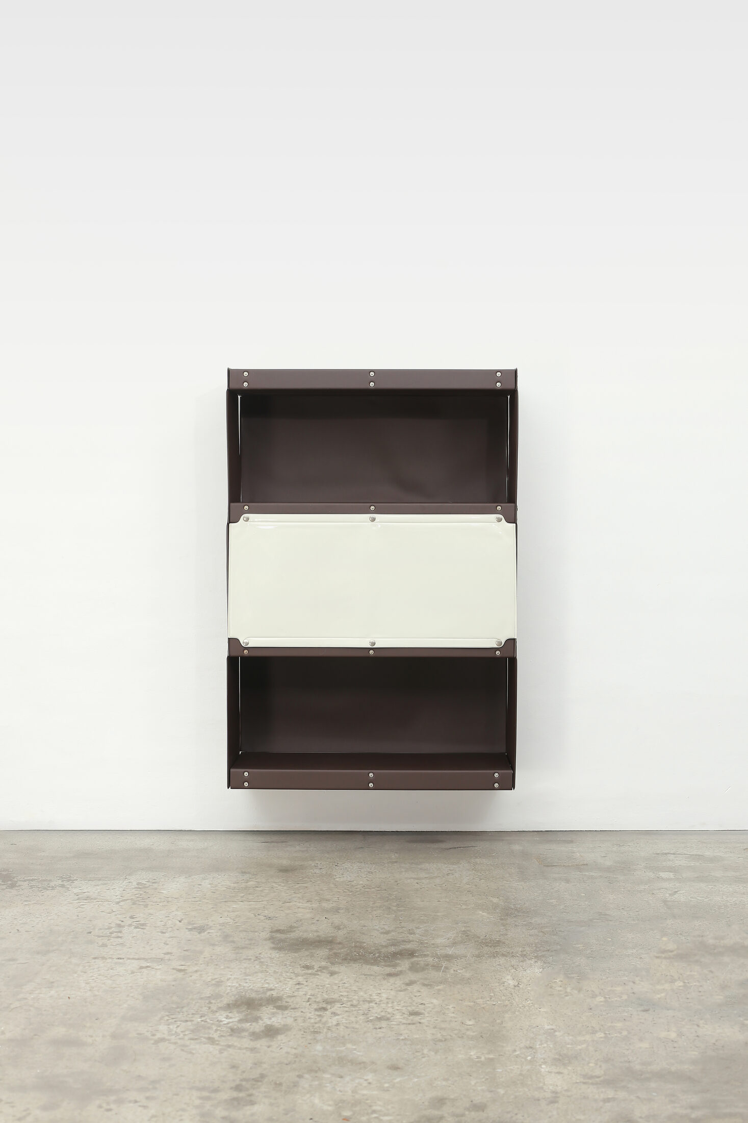 Softline Shelving System, Brown Triple Unit