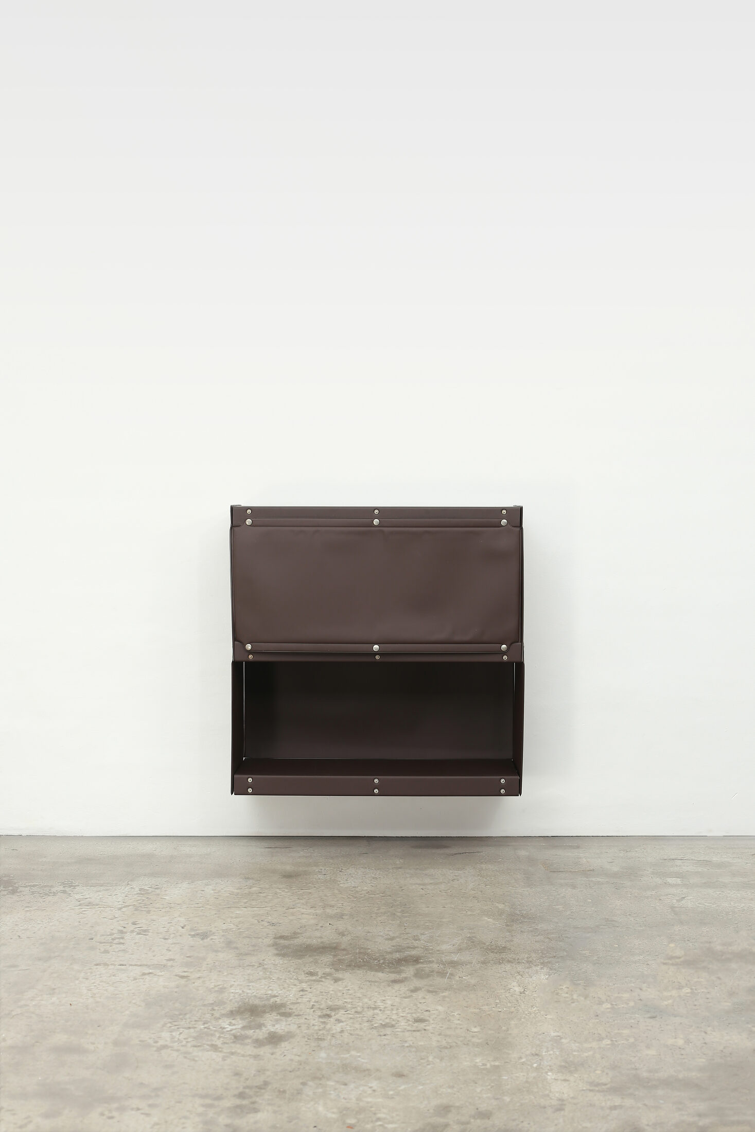 Softline Shelving System, Brown Triple Unit