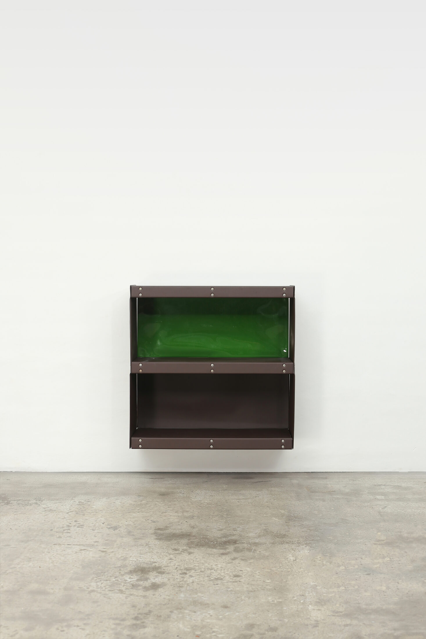 Softline Shelving System, Brown Triple Unit