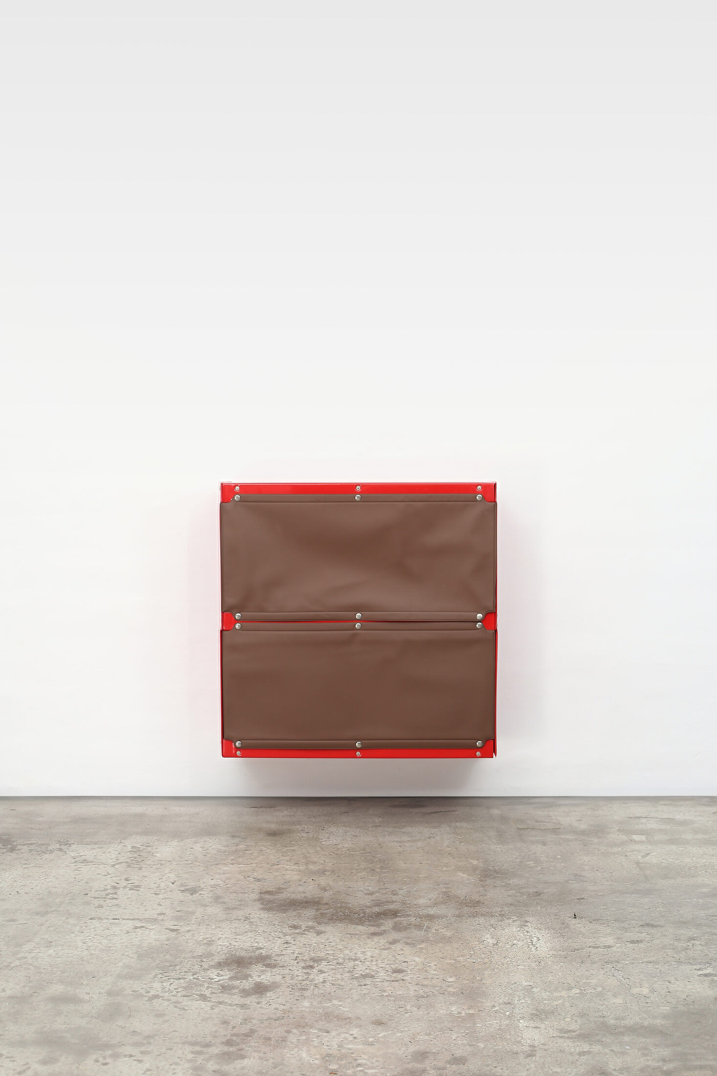 Softline Shelving System, Red Single Unit