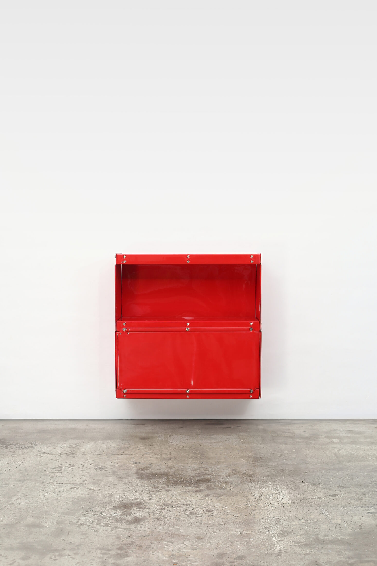 Softline Shelving System, Red Single Unit