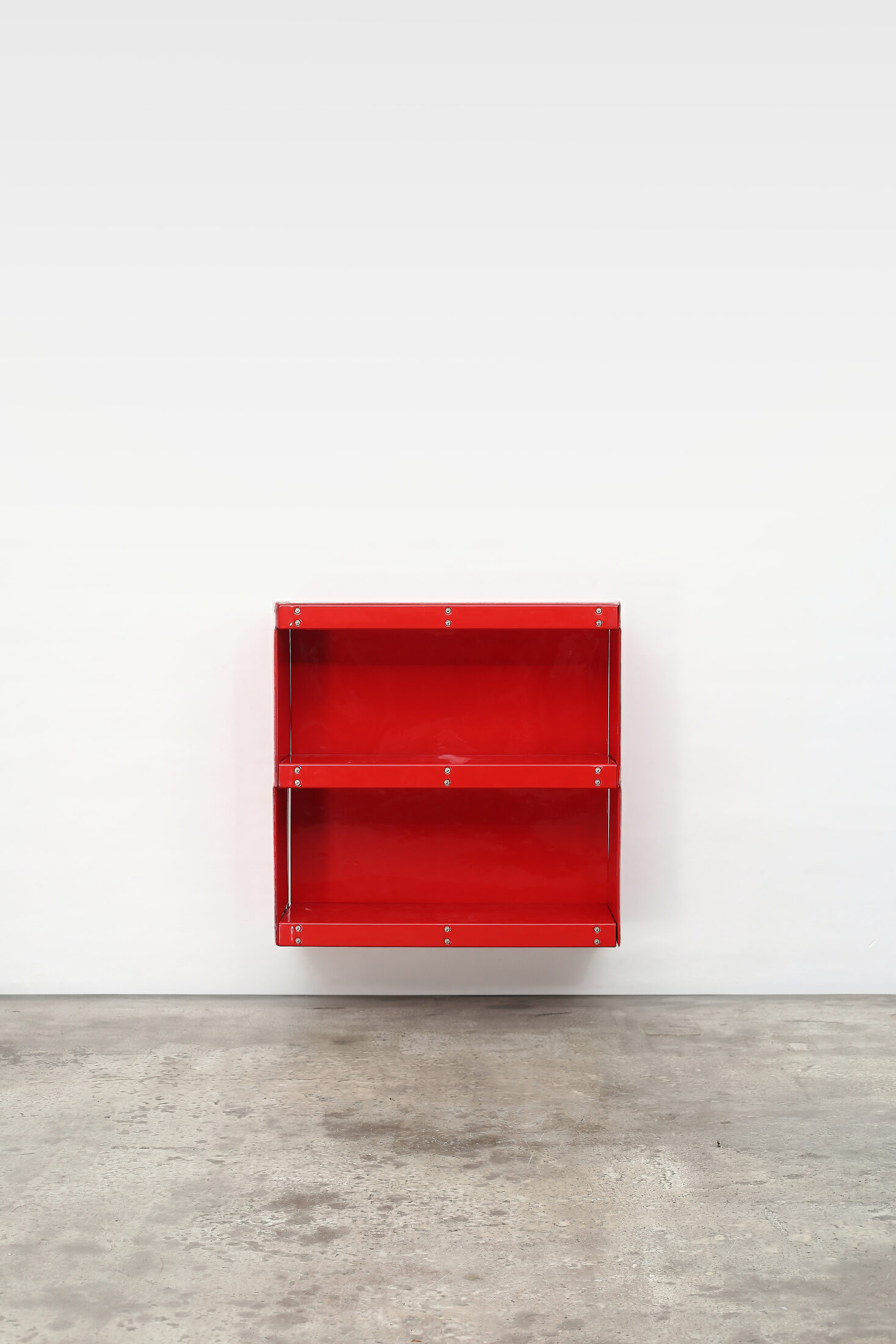 Softline Shelving System, Red Single Unit