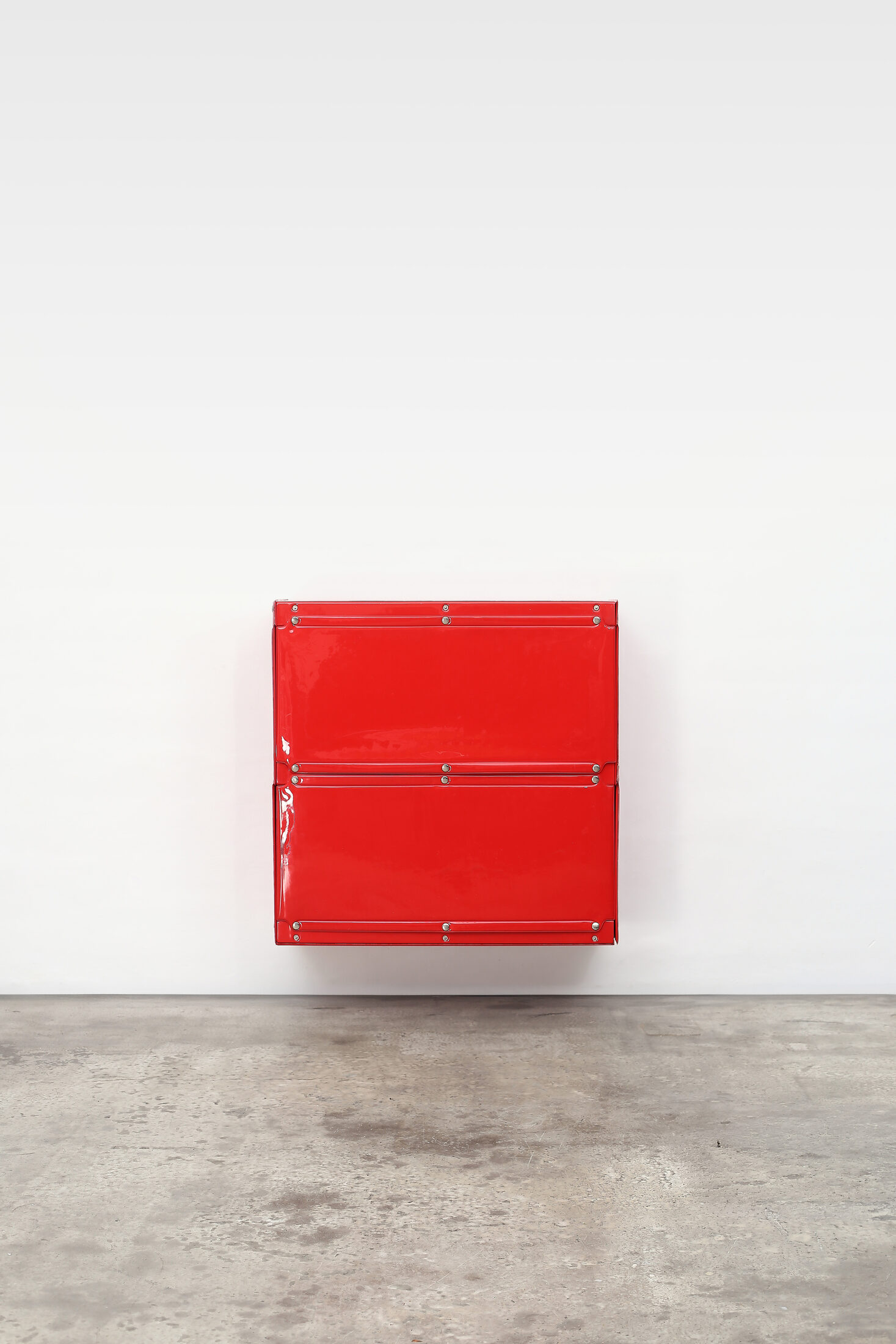 Softline Shelving System, Red Single Unit
