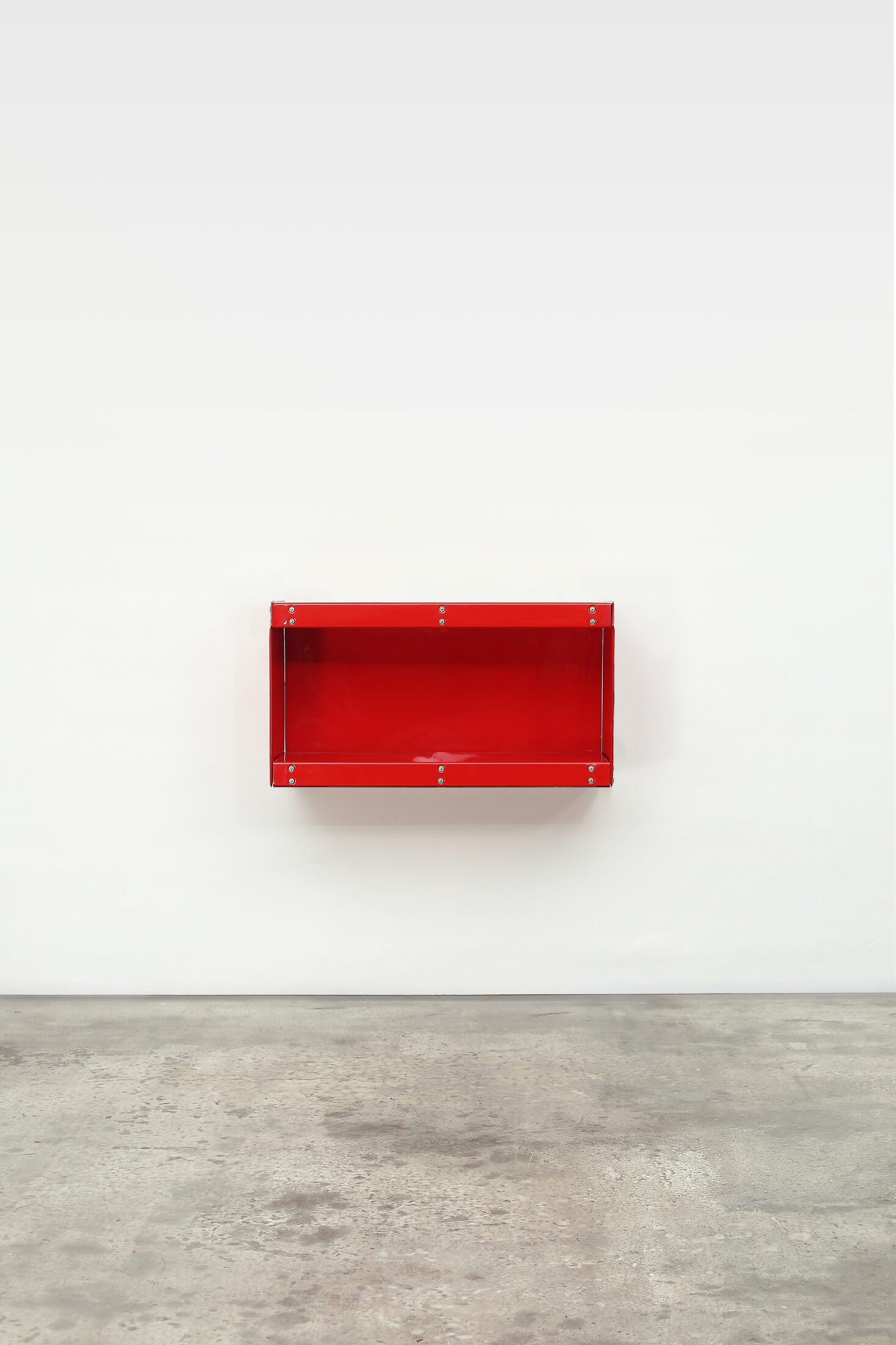 Softline Shelving System, Red Single Unit