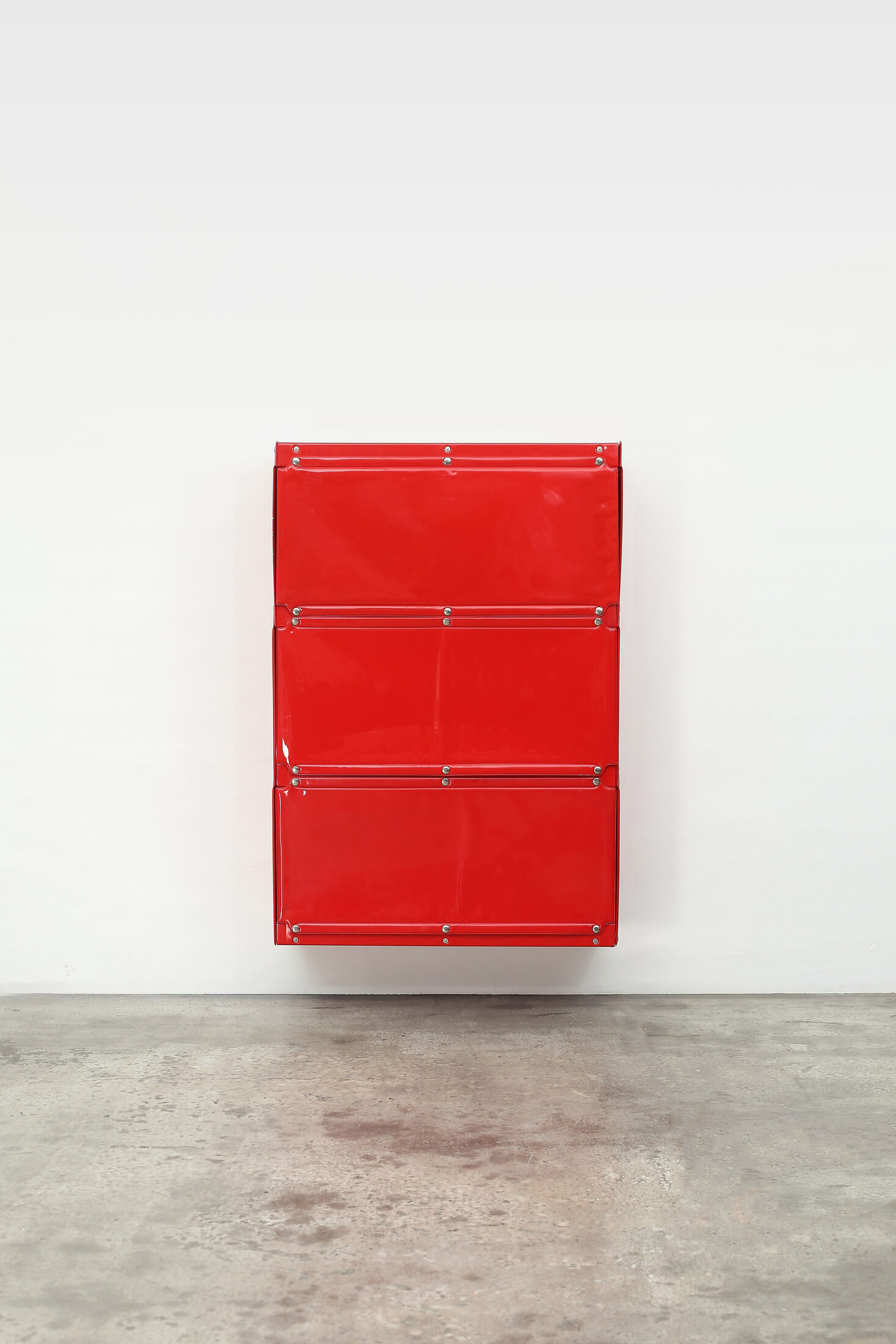 Softline Shelving System, Red Single Unit