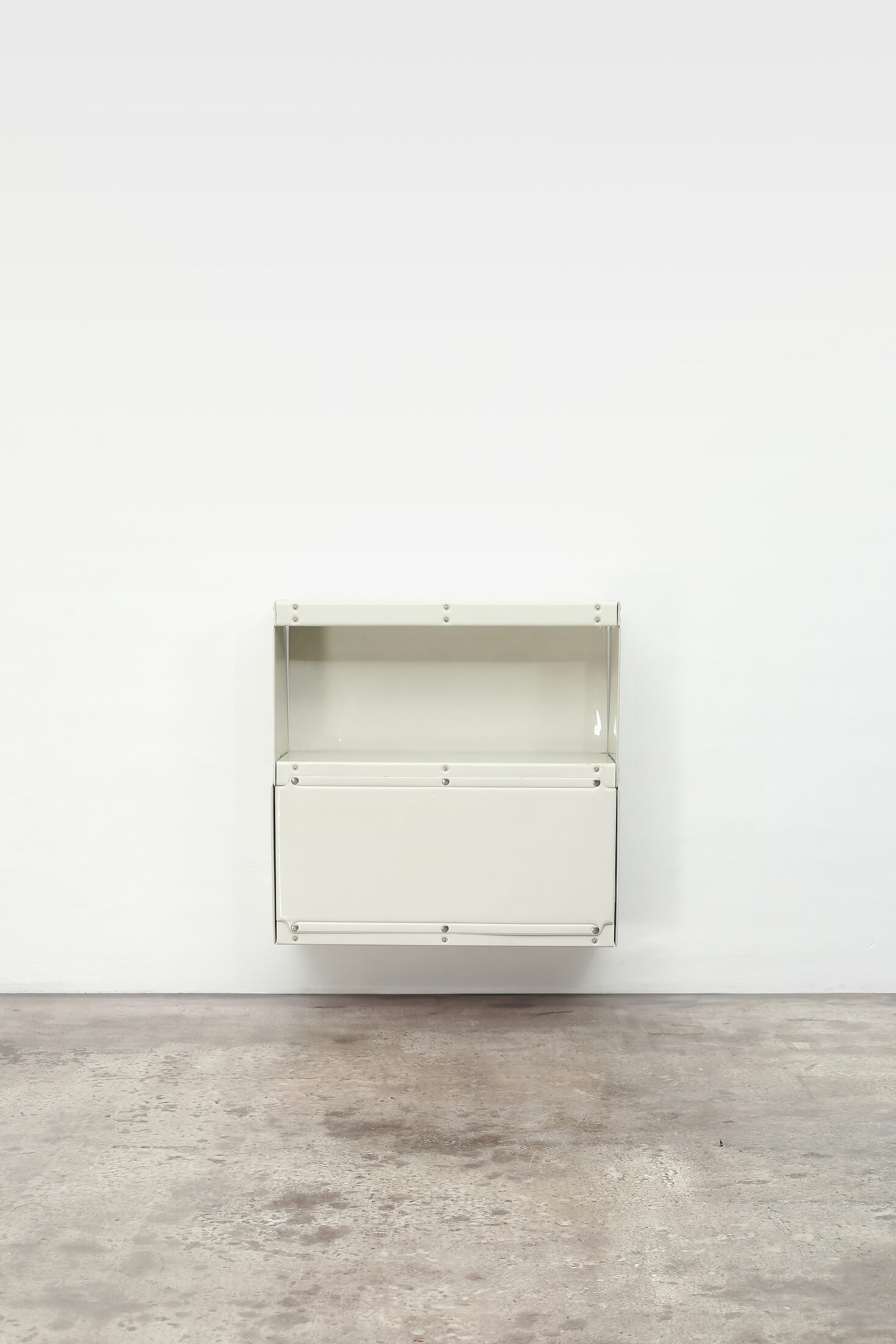 Softline Shelving System, White Single Unit