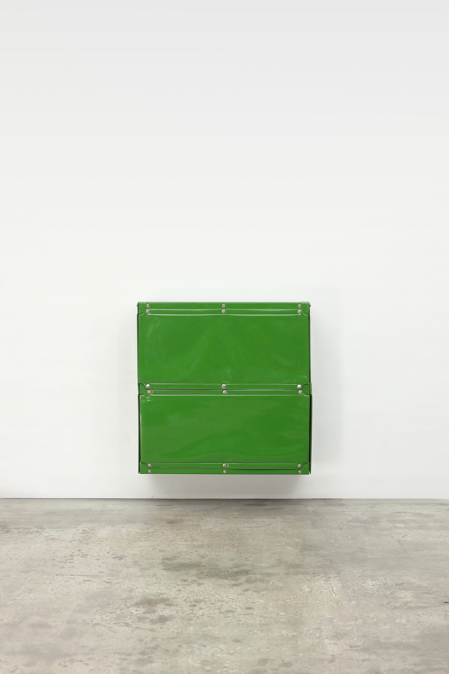 Softline Shelving System, Green Double Unit