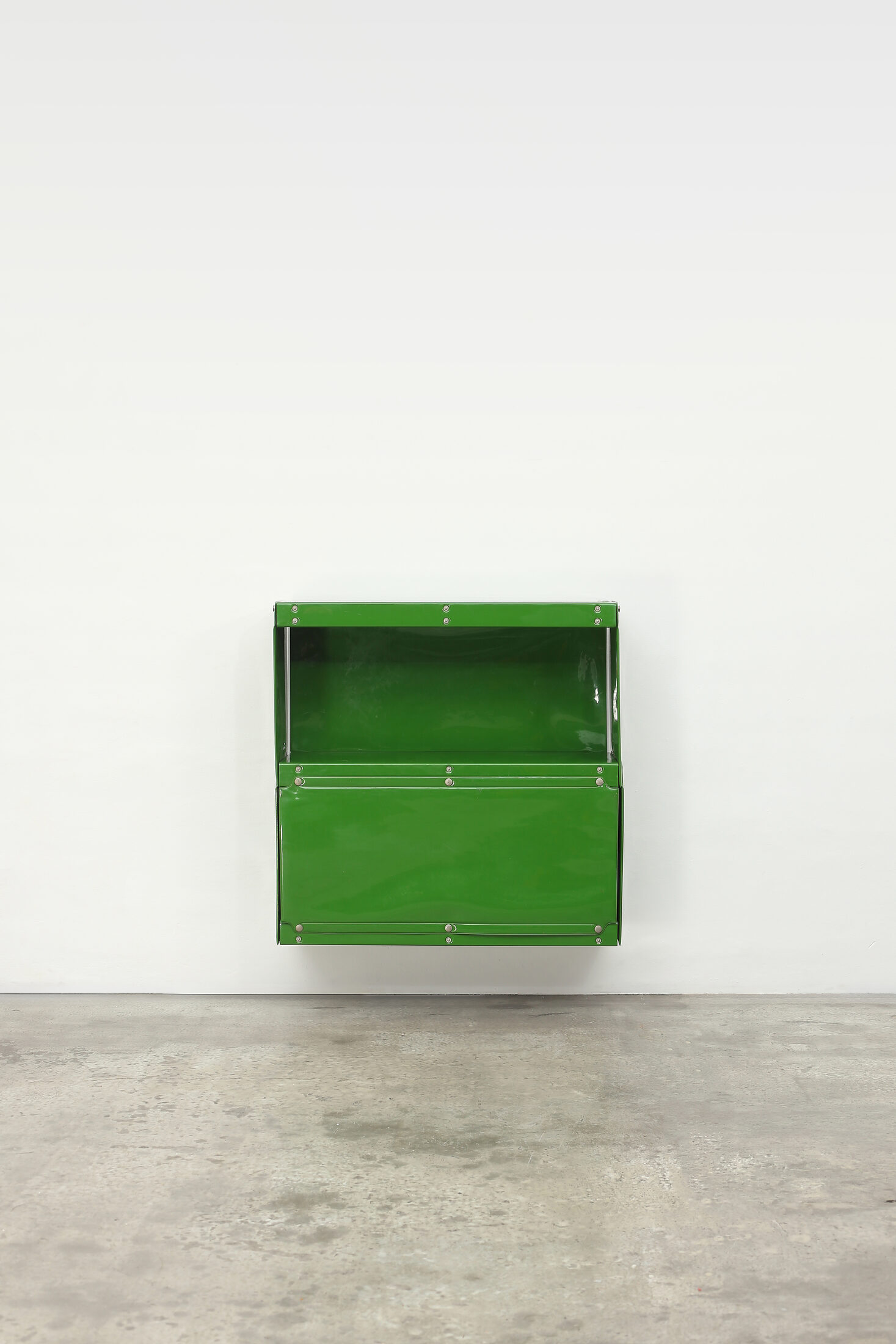 Softline Shelving System, Green Double Unit