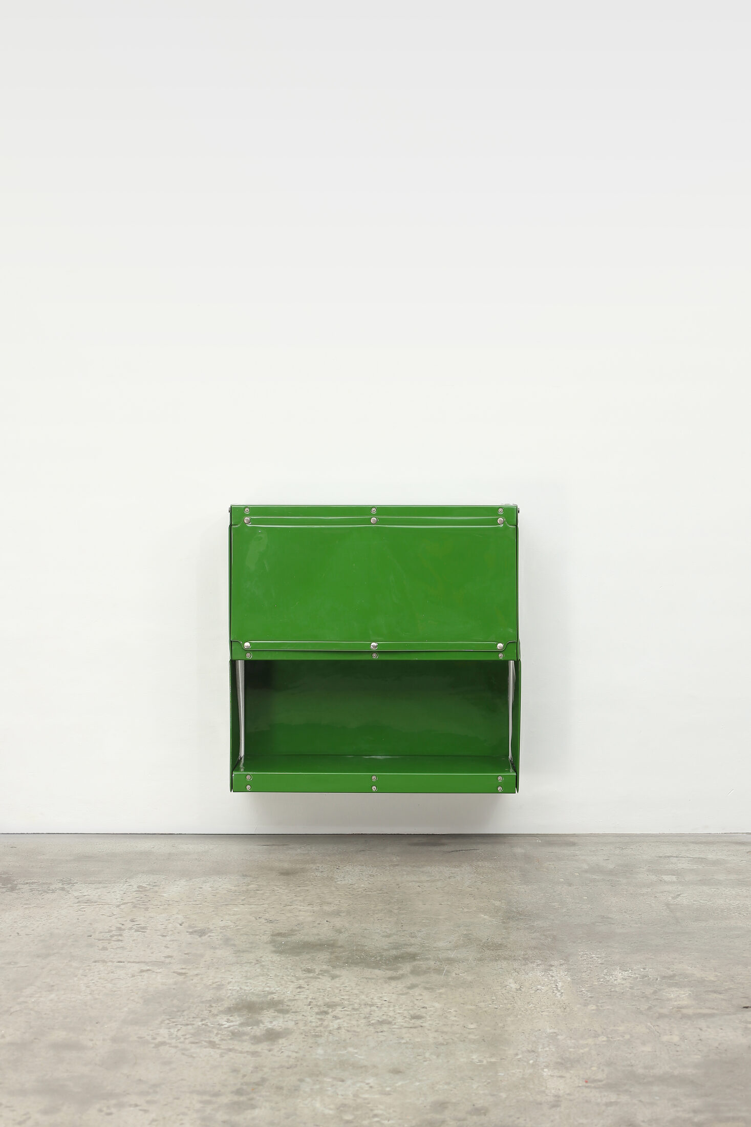 Softline Shelving System, Green Double Unit