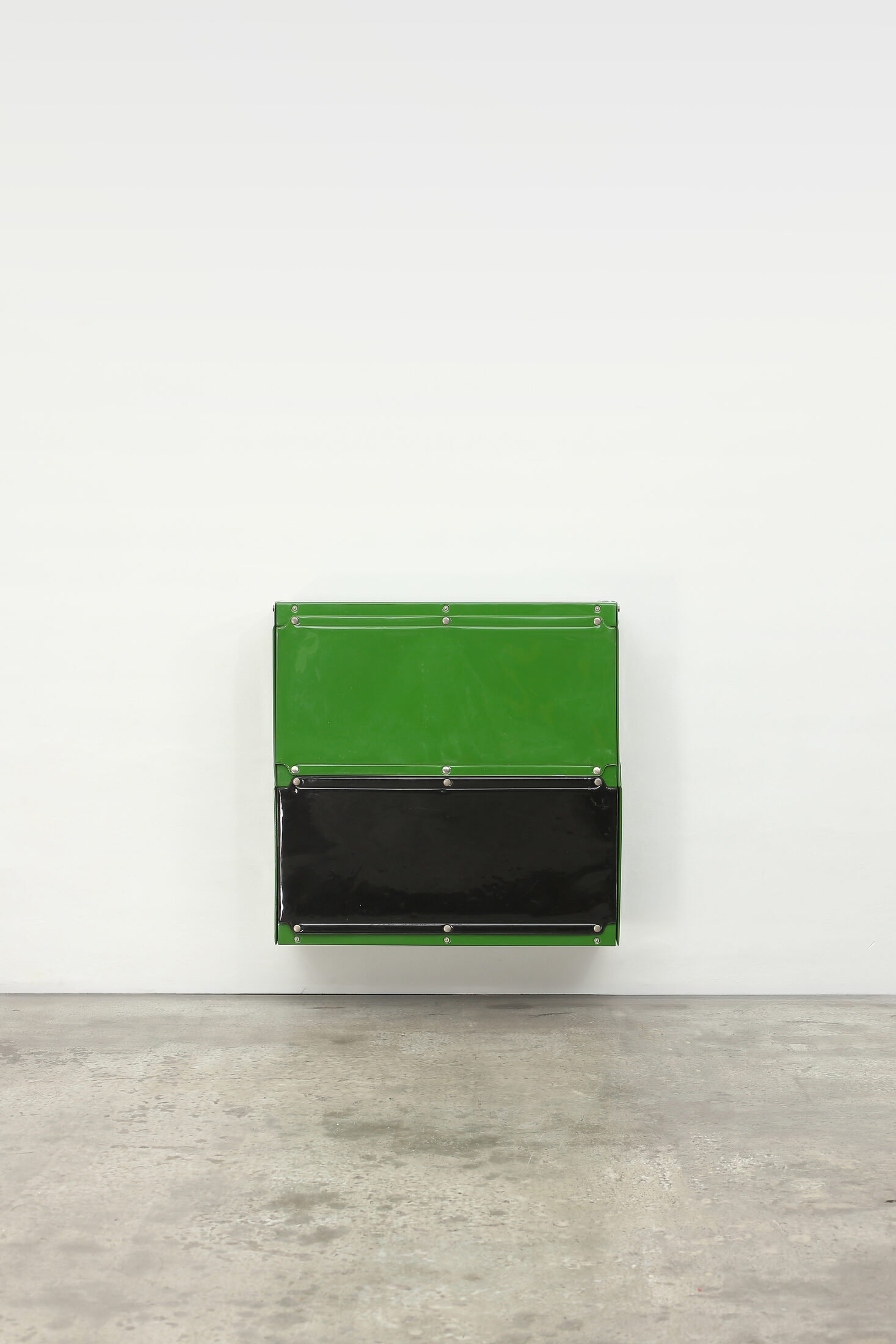 Softline Shelving System, Green Double Unit