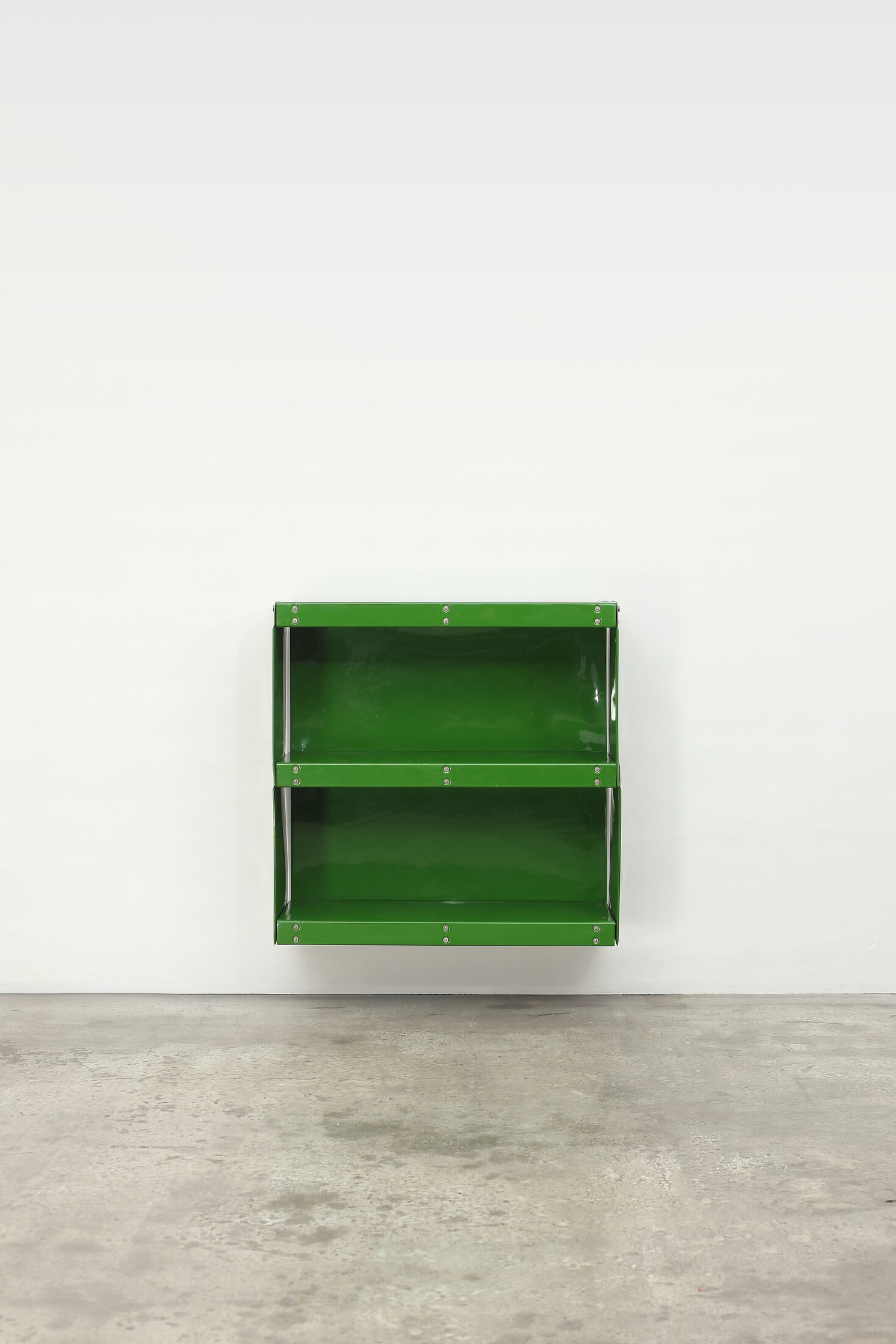 Softline Shelving System, Green Double Unit