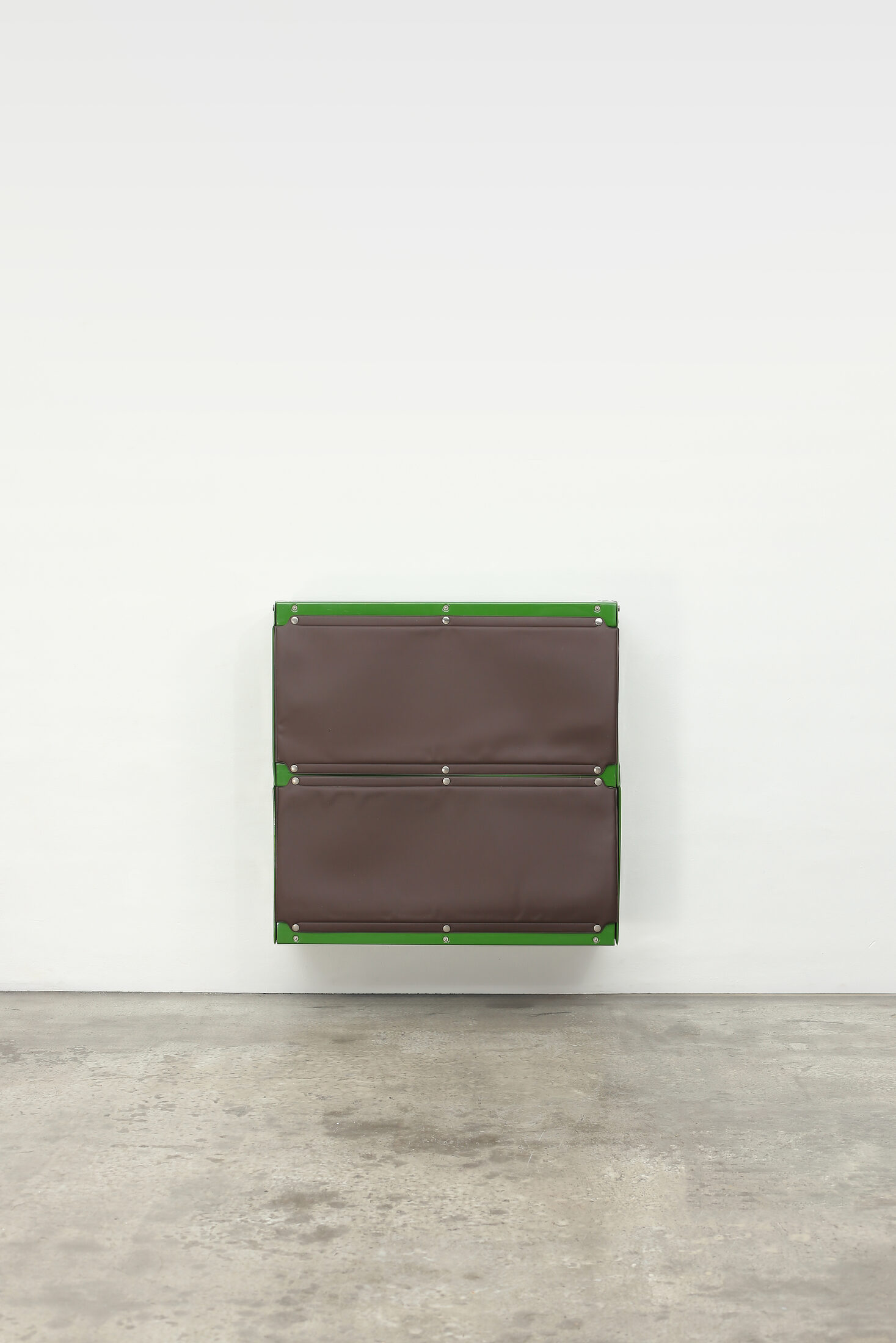 Softline Shelving System, Green Double Unit
