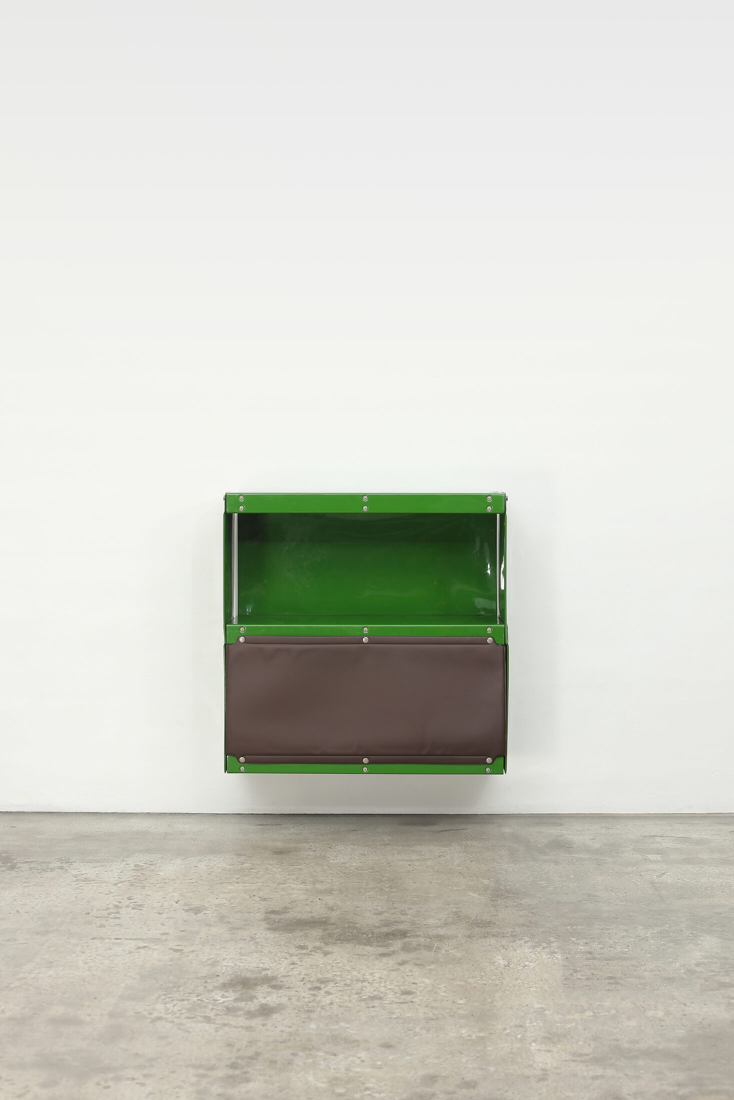 Softline Shelving System, Green Double Unit