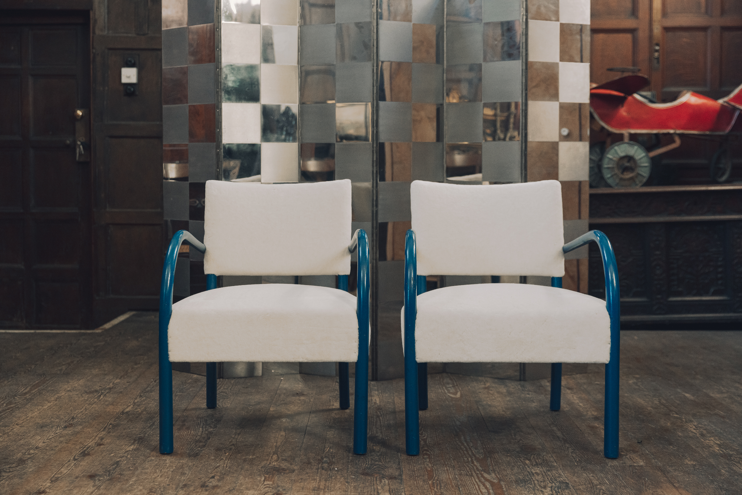A Pair of 'MODEL 1459' Armchairs image 6