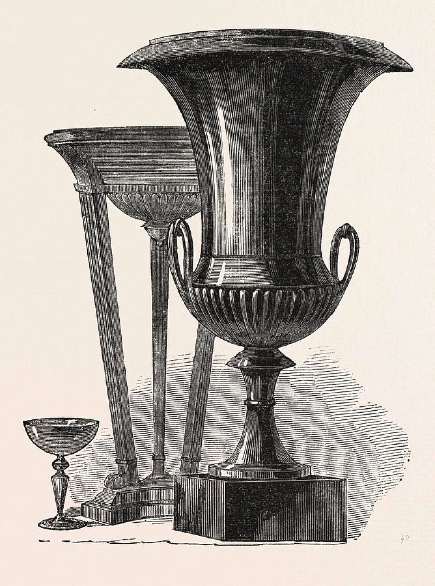 An 'Ashford Marble' Amphora Vase image 3