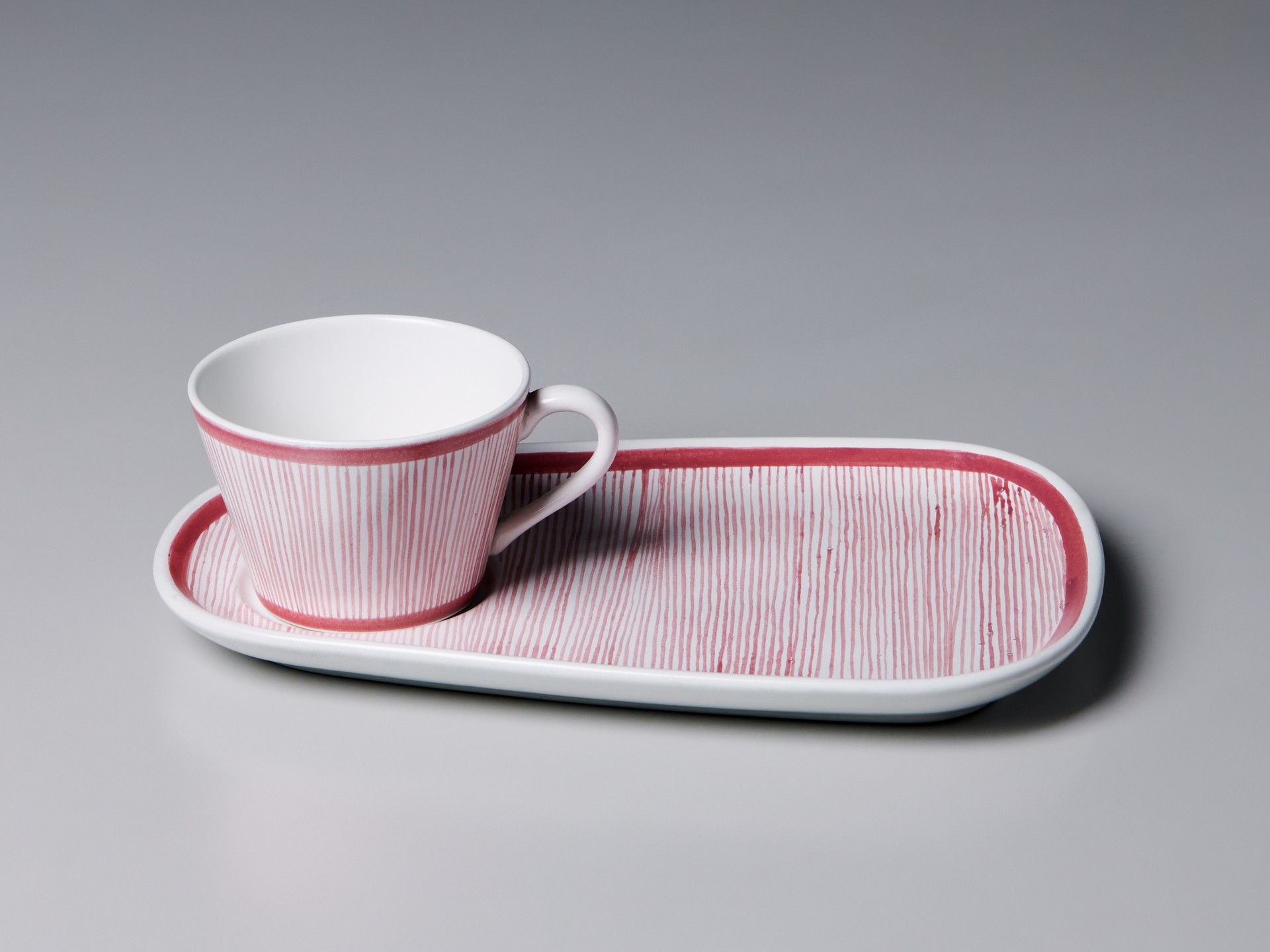 Six 'TV' Cups and Saucers image 3