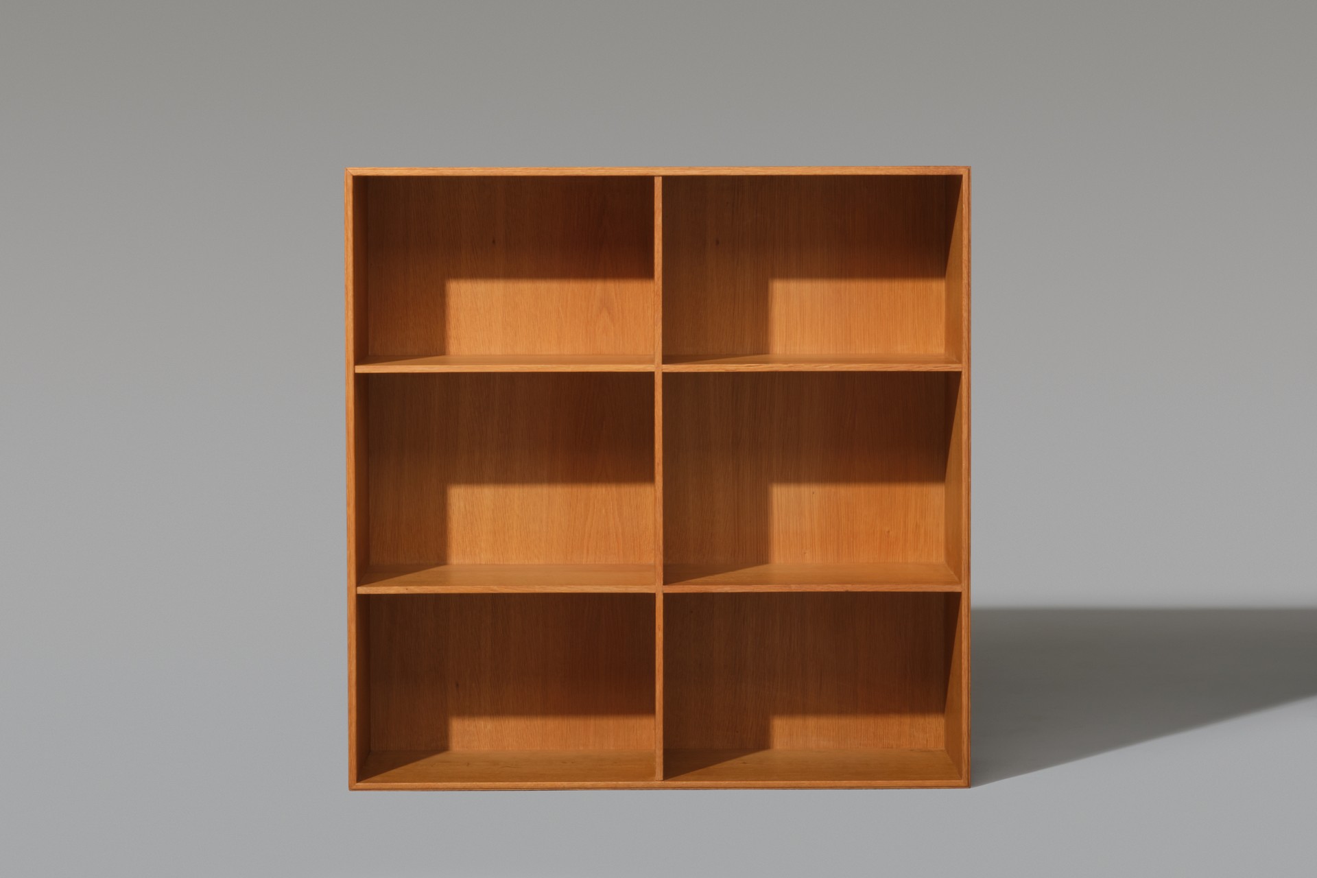 Set of Six Oak Modular Bookshelves image 3
