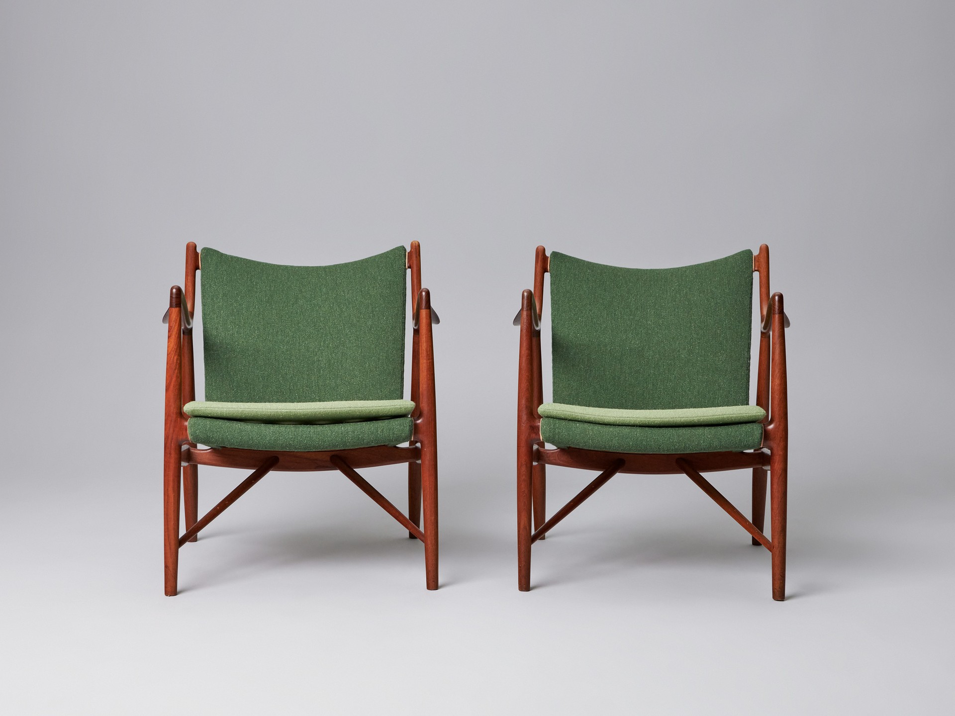 Pair 'FJ 45' Armchairs image 3