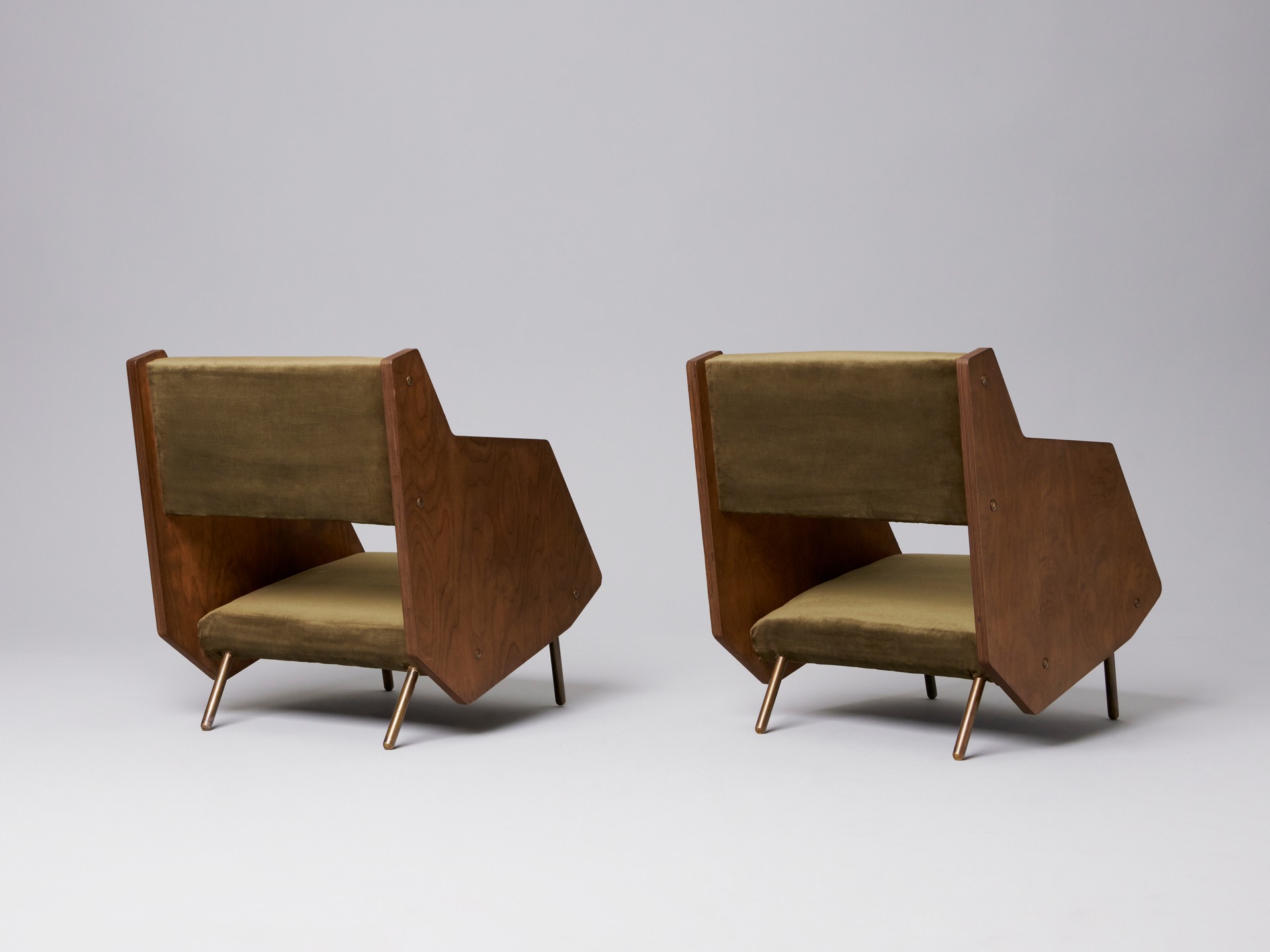 Set of Four Lounge Chairs image 7