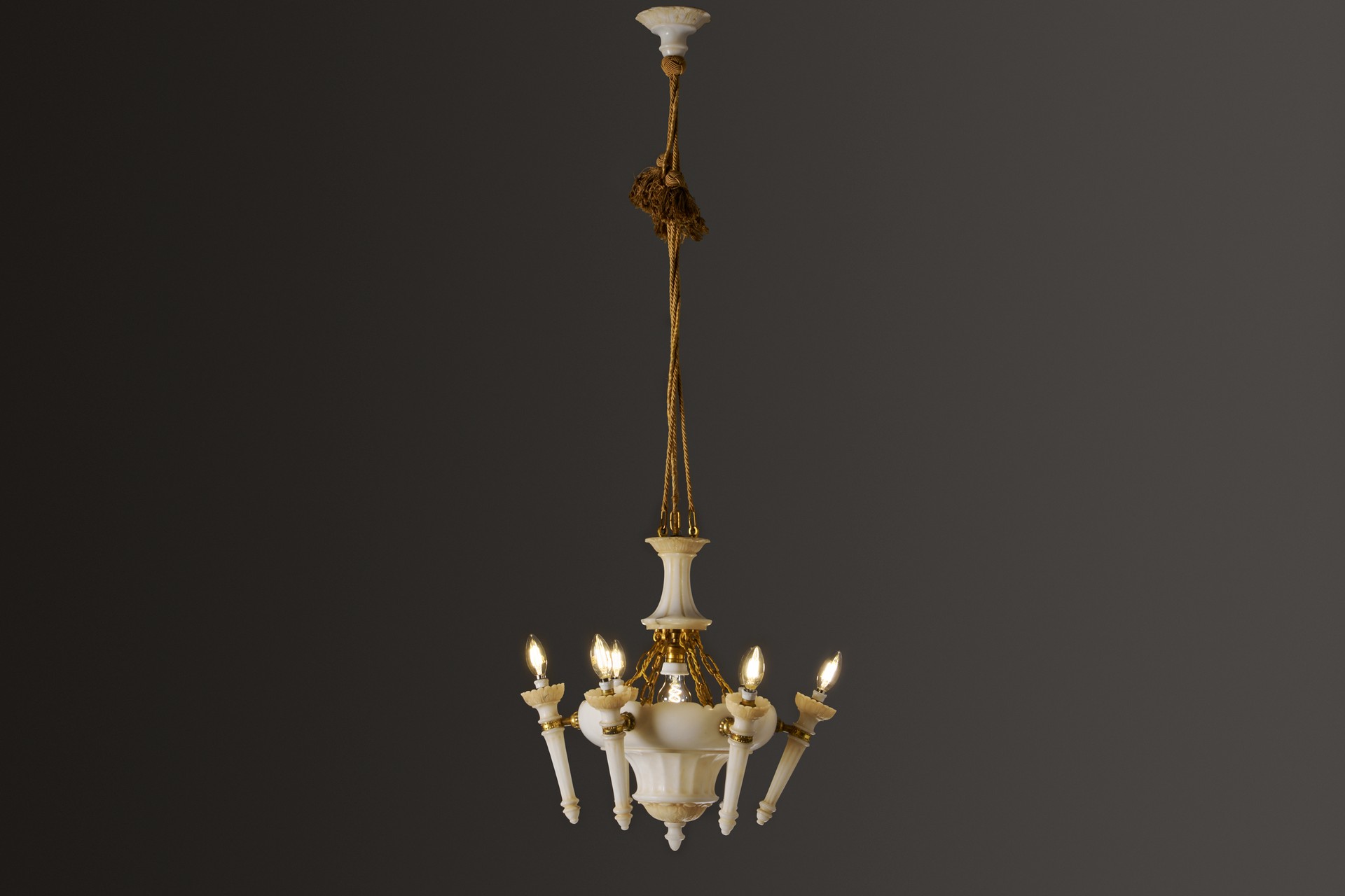 Swedish Neoclassical Ceiling Lamp