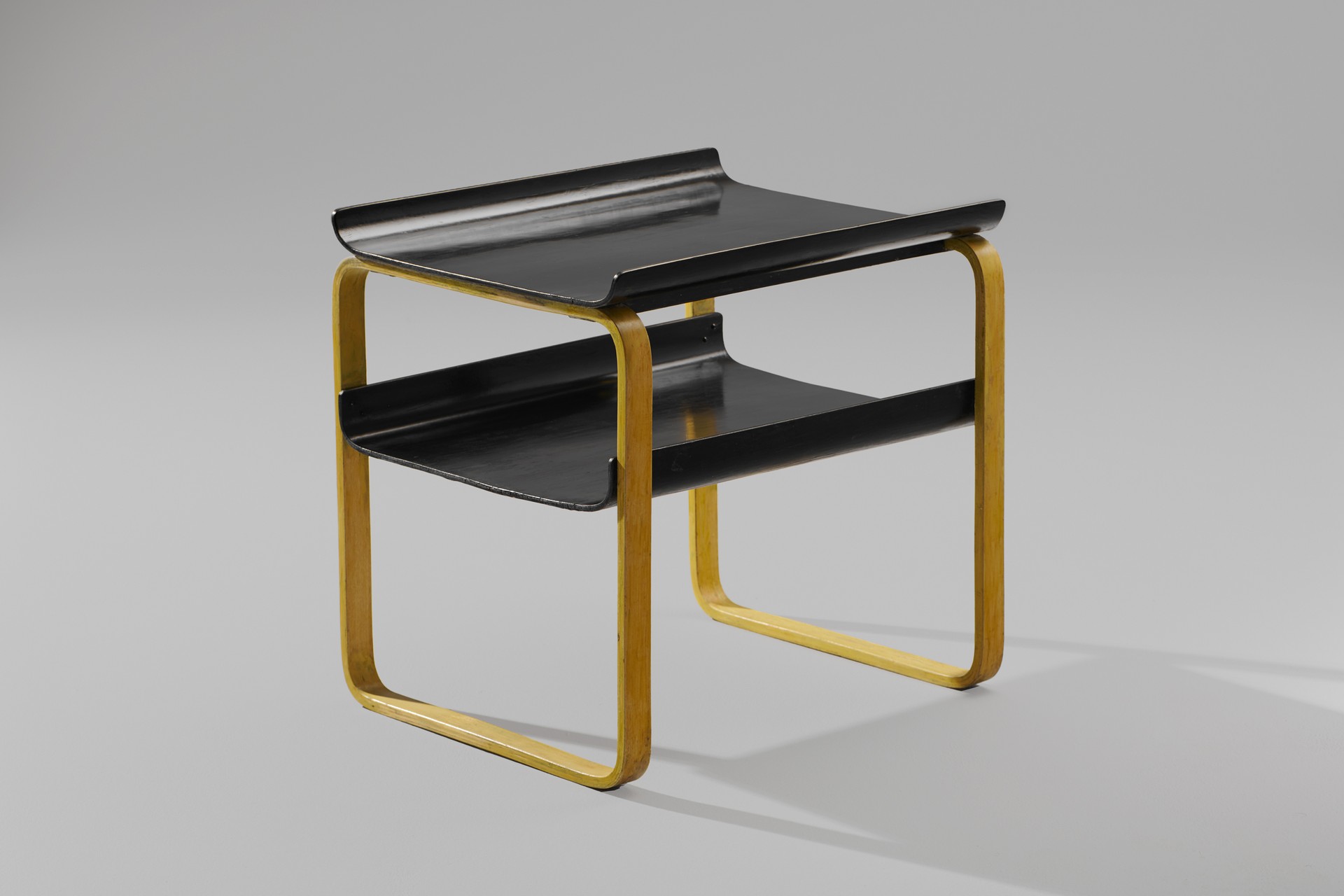 Pair of 'Little Paimio' Armchairs and Occasional Table image 4