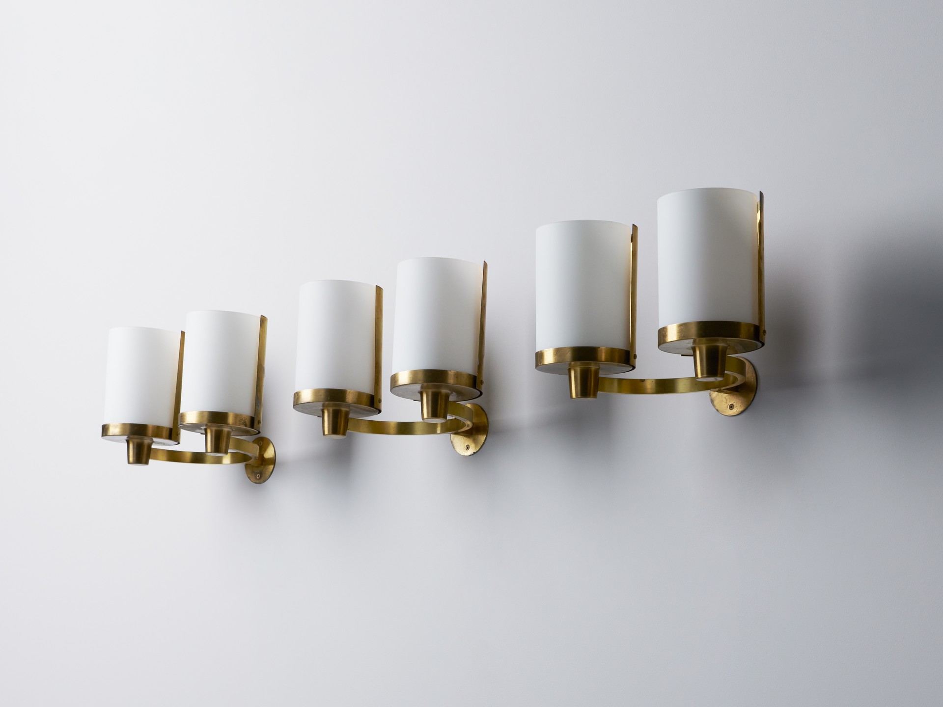 Set of Three Wall Lamps