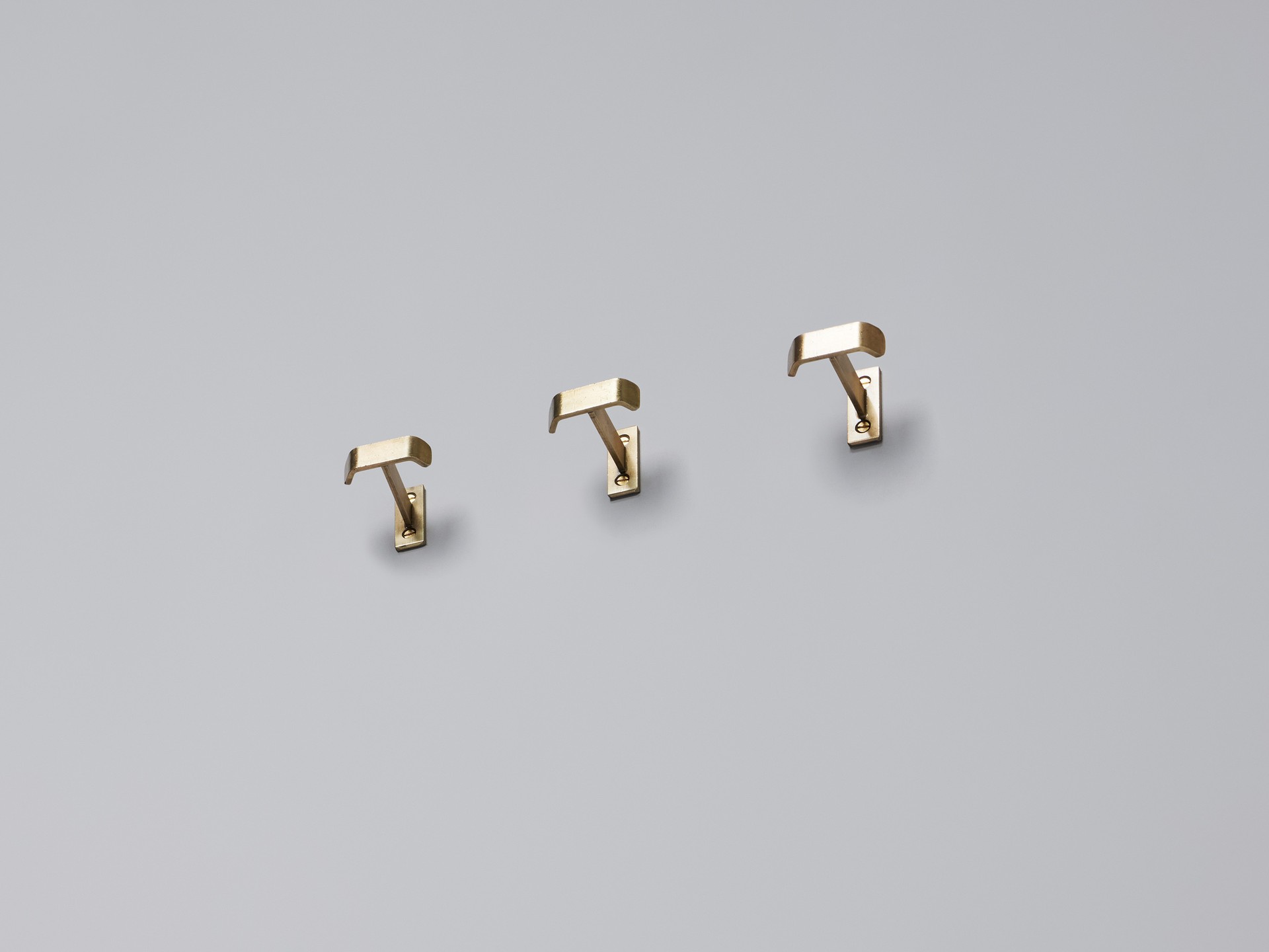 Three Coat Hooks