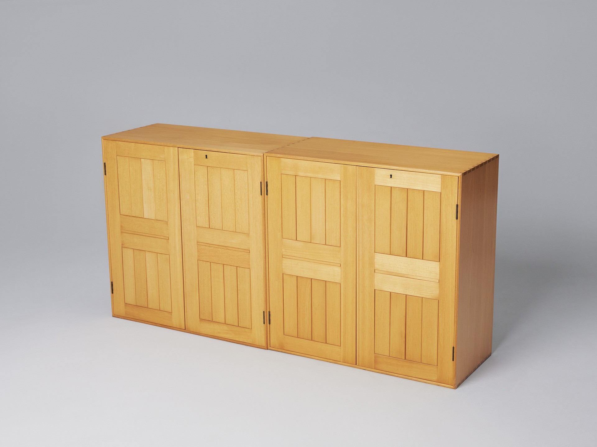 Pair of Elm Cabinets