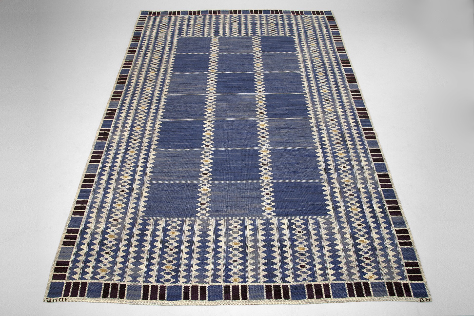 Large "Salerno Blå" Carpet image 2