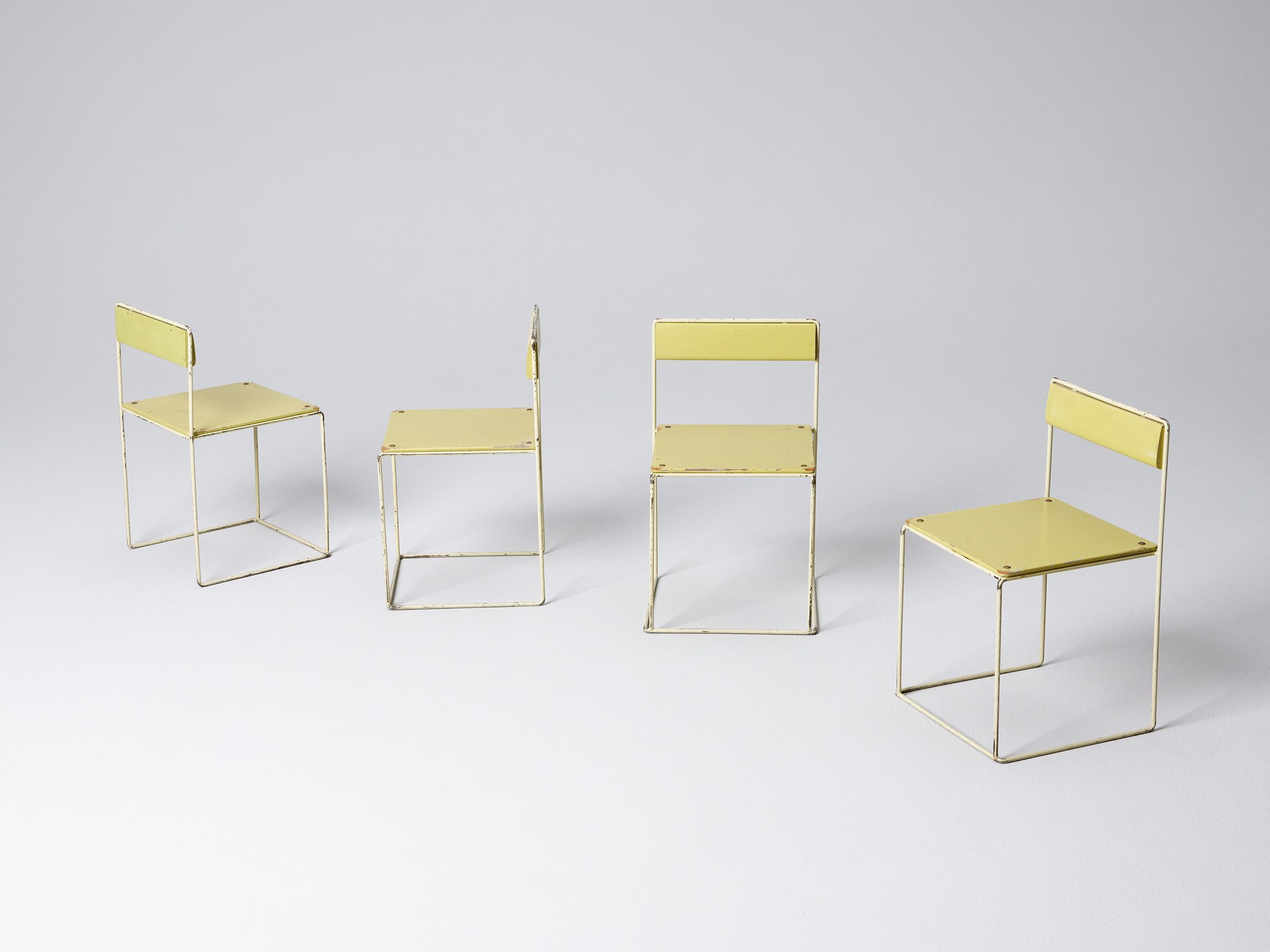 Set of Four Children's Stacking Chairs image 2
