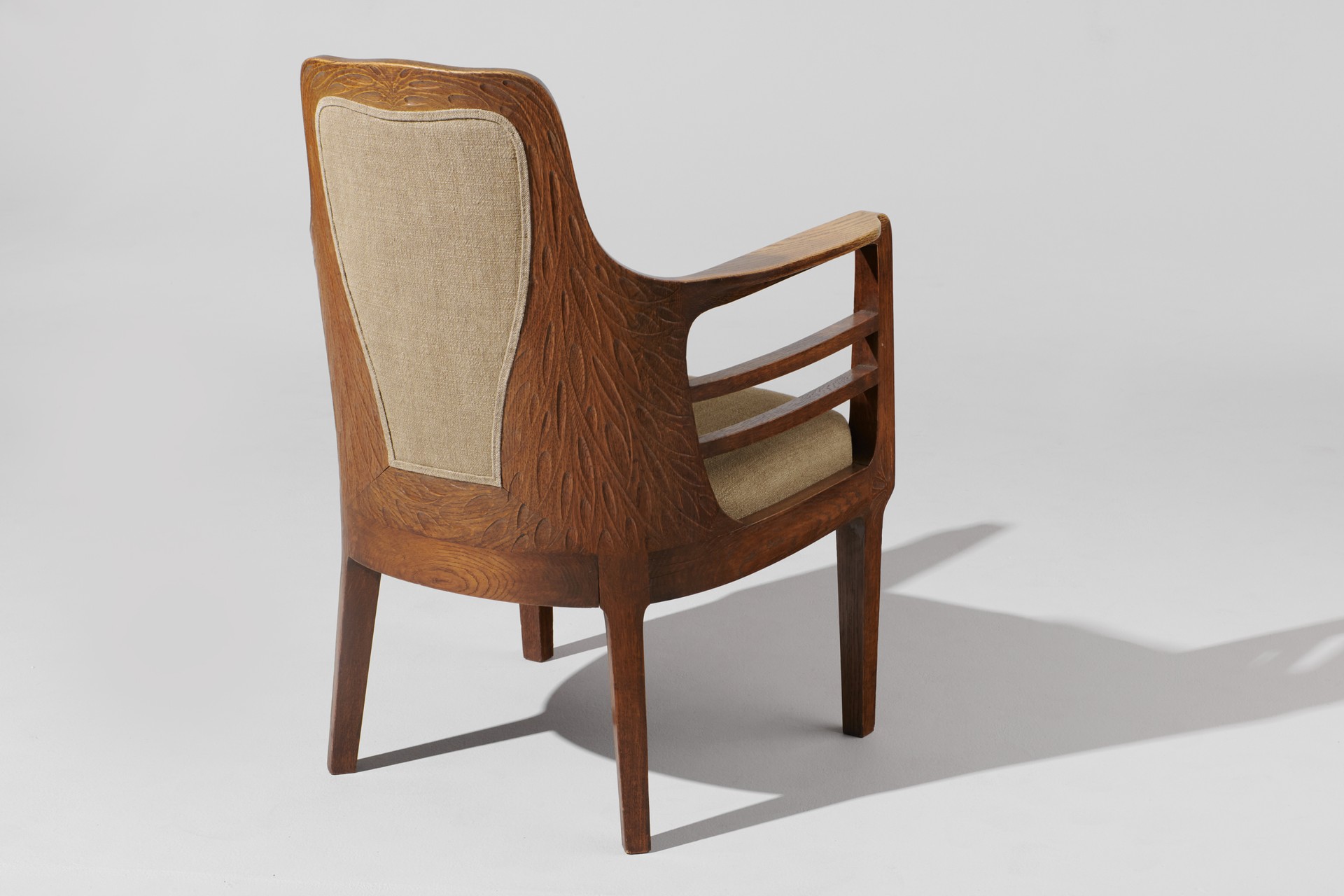Pair of Swedish Arts and Crafts Armchairs image 4