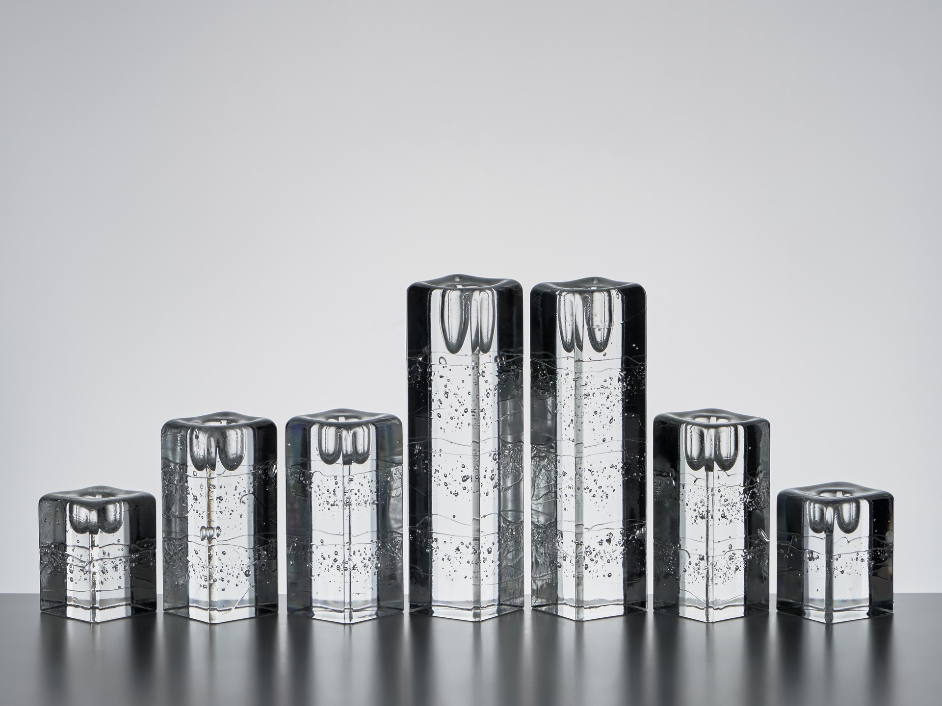 Set of Seven 'Arkipelago' Candlesticks / Sculptures image 3
