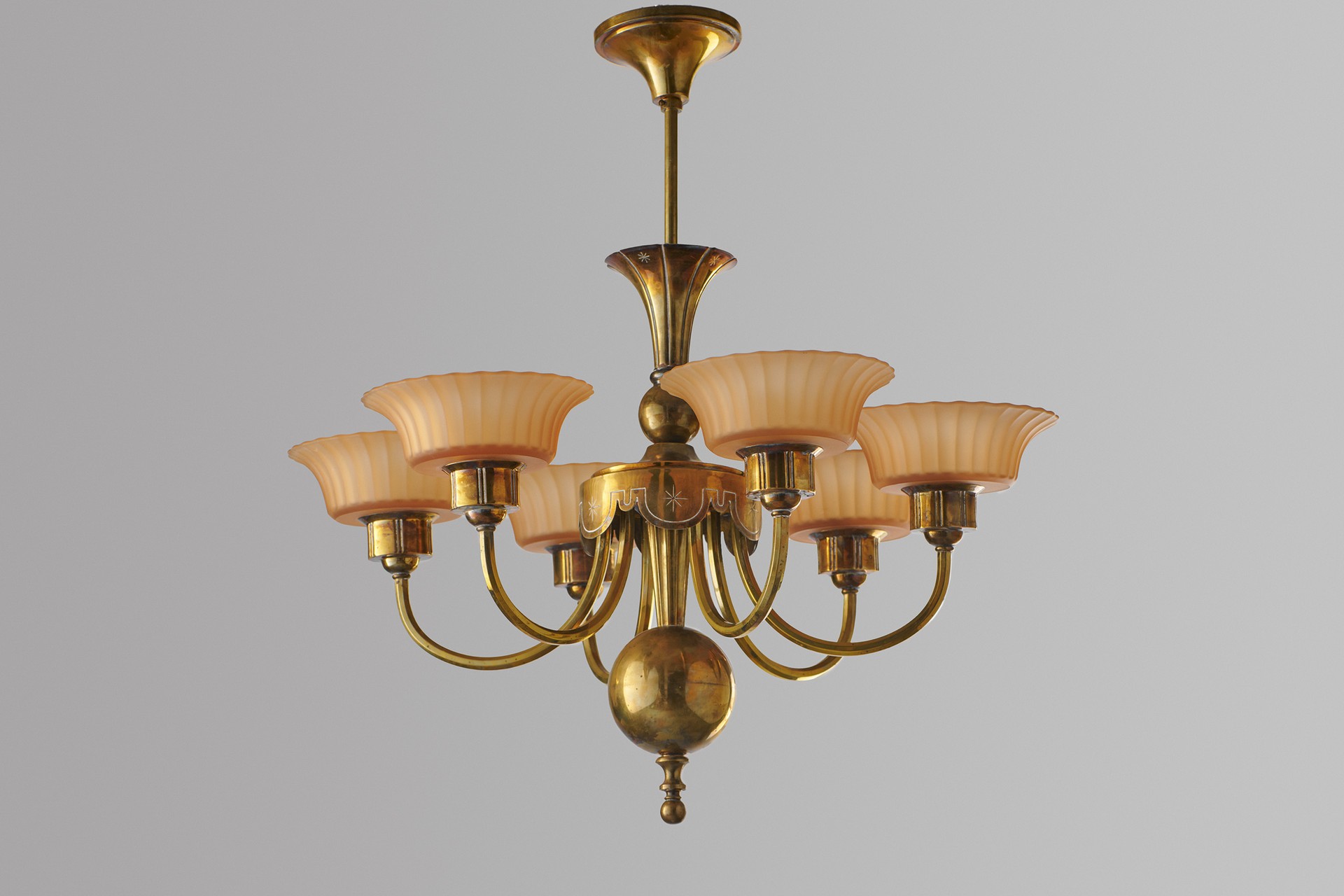 Swedish Neoclassical Ceiling Lamp