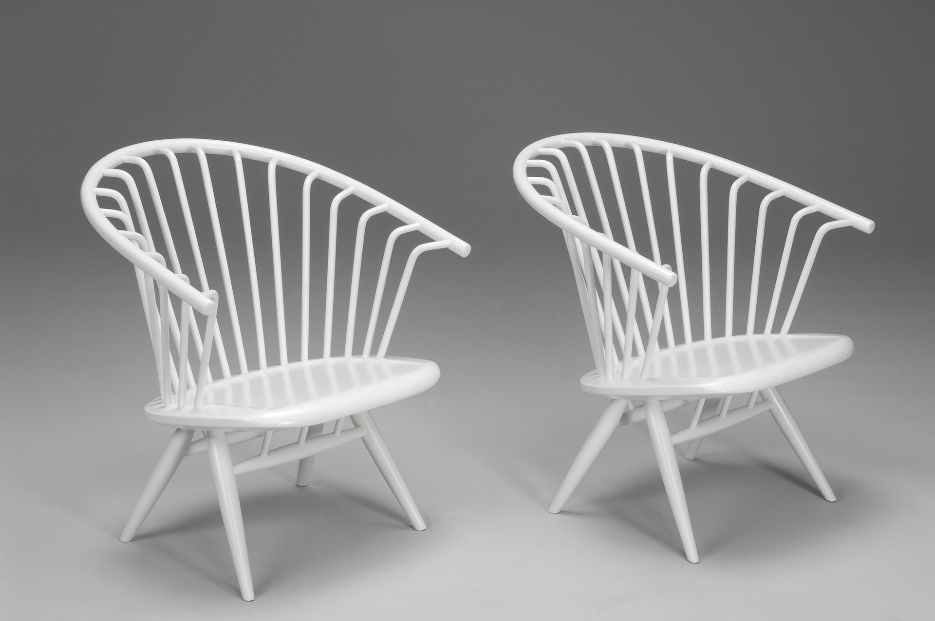 Pair of Crinolette Chairs image 2