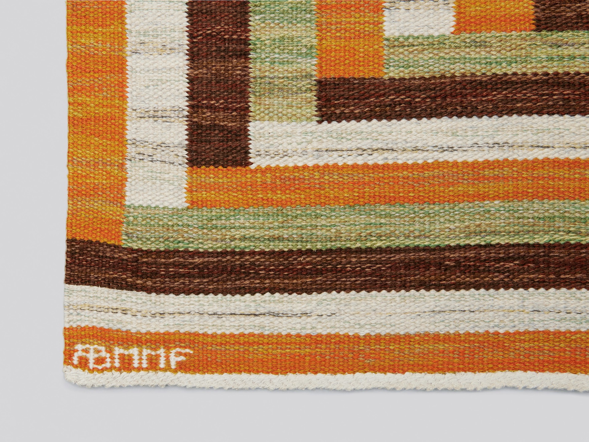 'Ostia Orange' Rug image 6