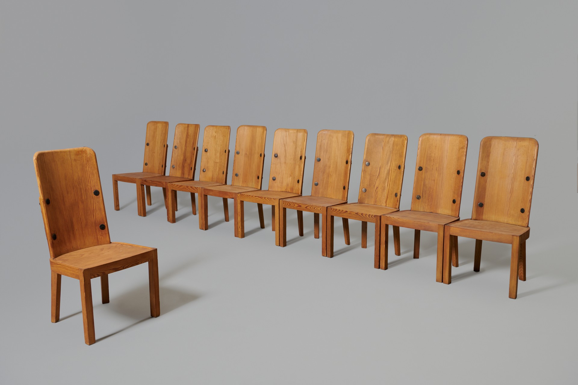 Set of Ten "Lovö" Chairs image 2